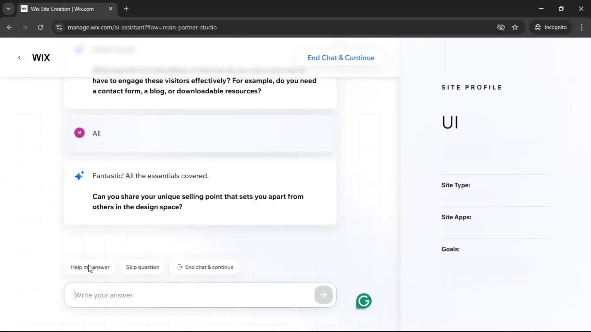 Onboarding screenshot