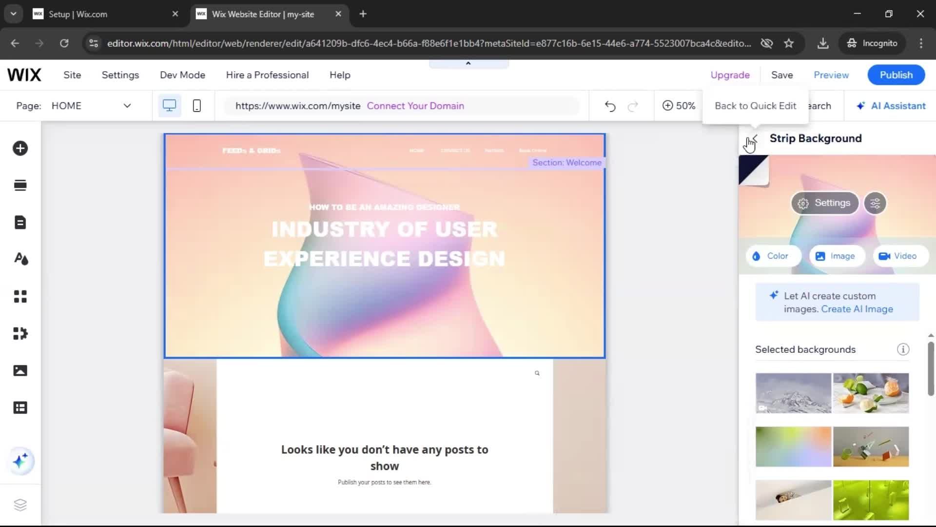 Onboarding screenshot