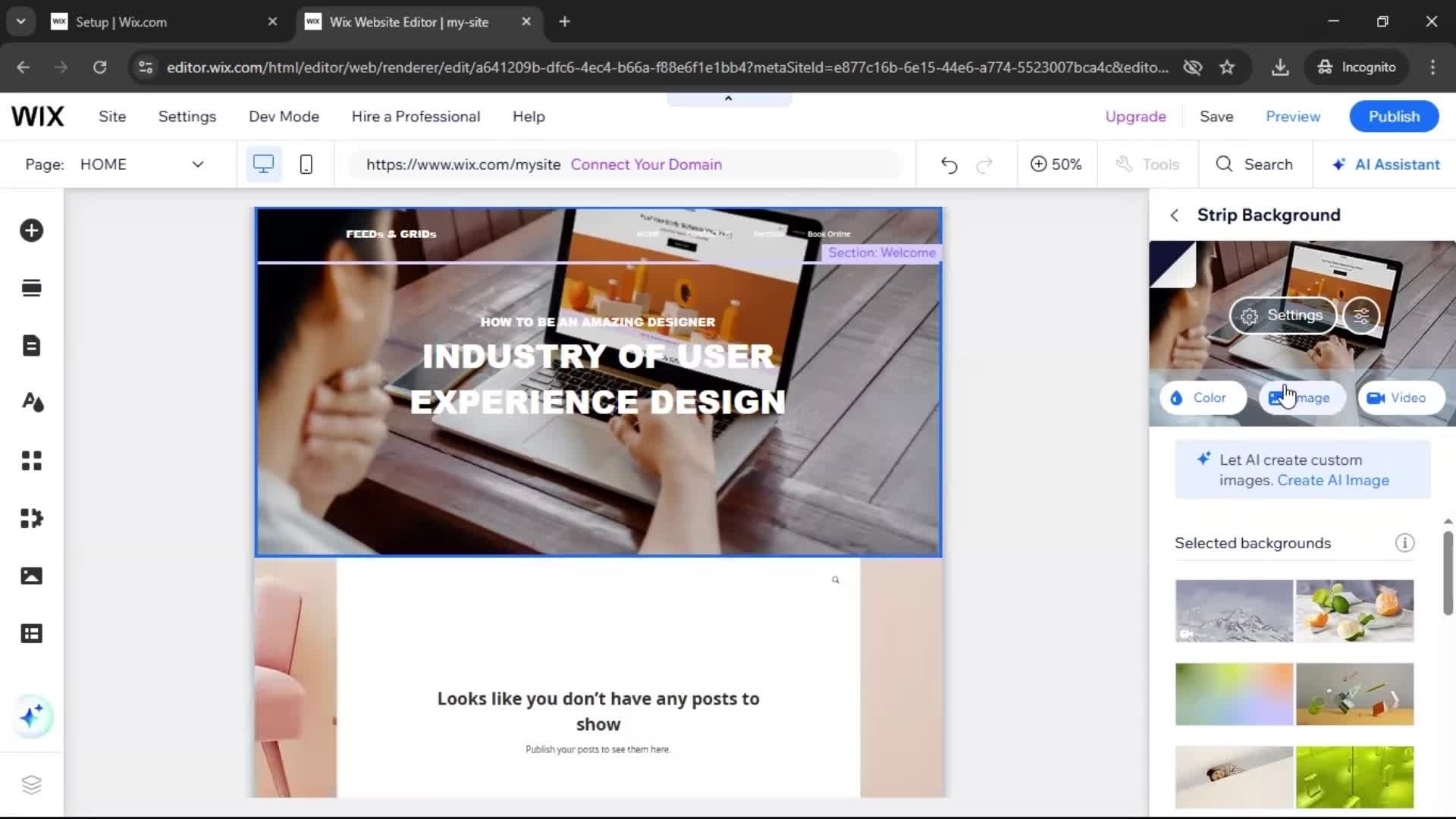 Onboarding screenshot
