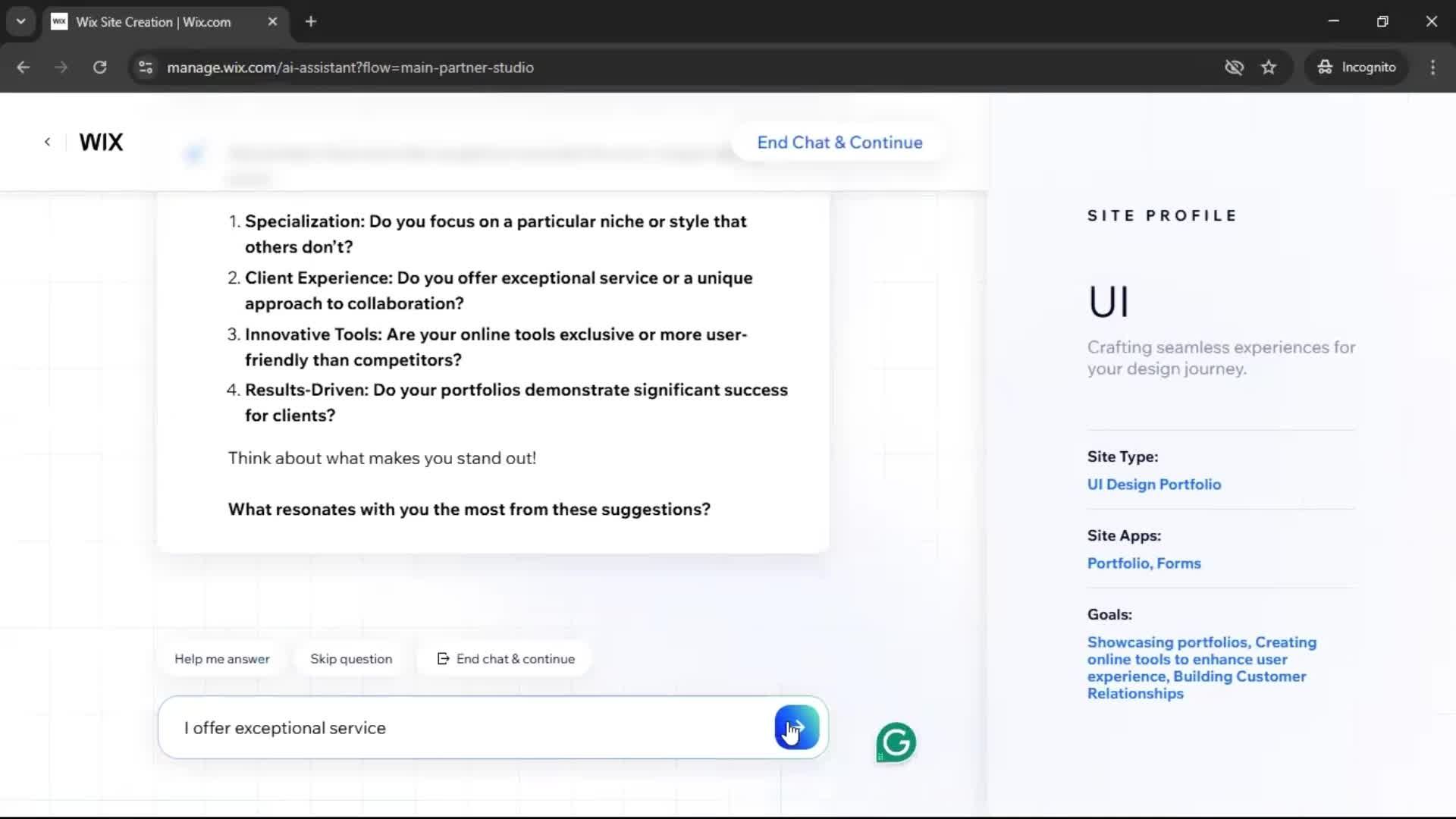 Onboarding screenshot