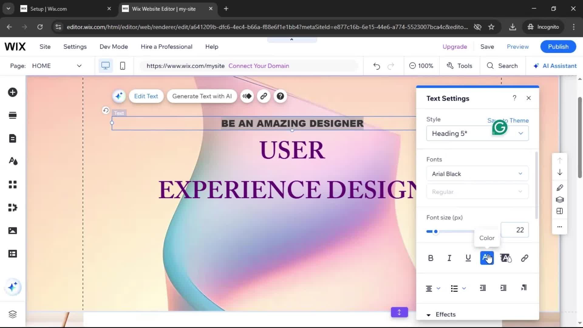 Onboarding screenshot