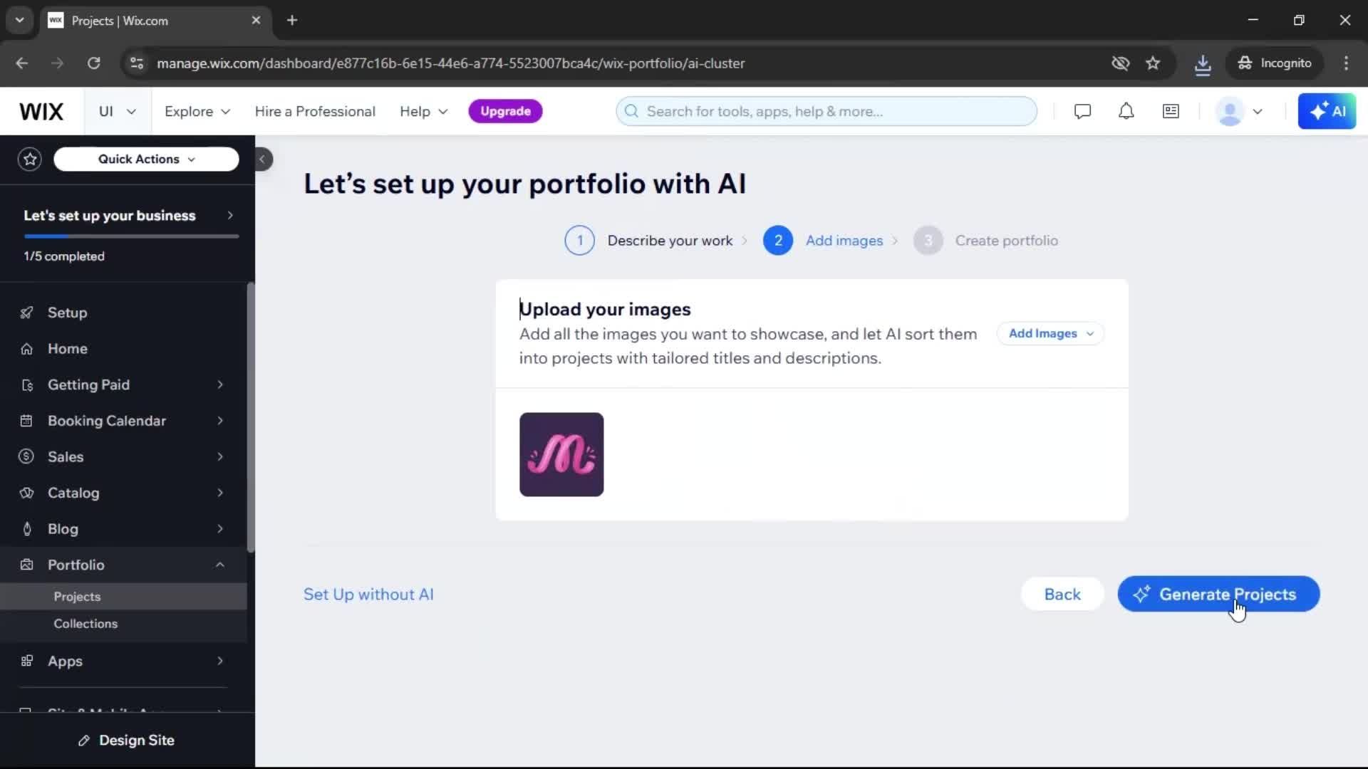 Onboarding screenshot
