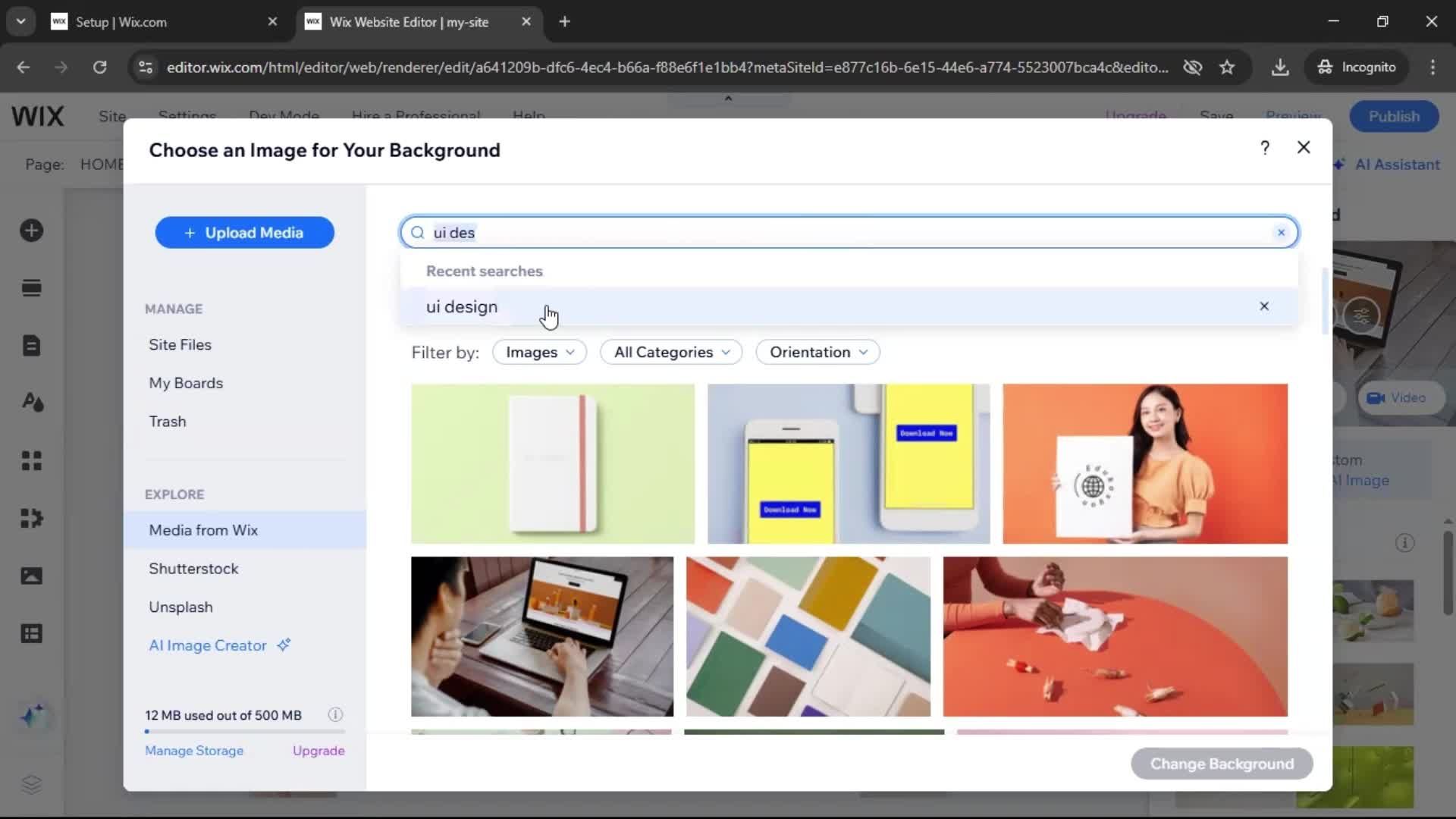 Onboarding screenshot