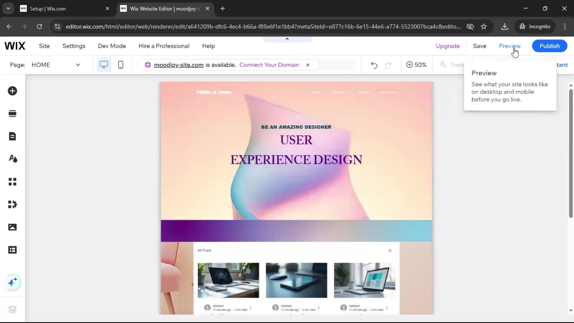 Onboarding screenshot