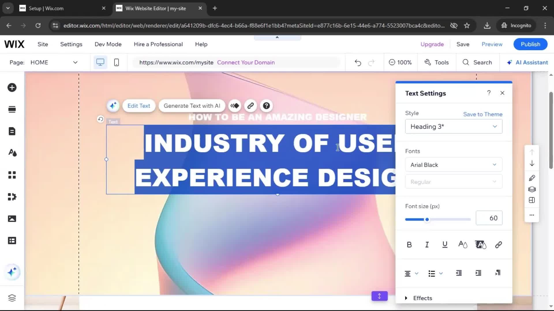 Onboarding screenshot