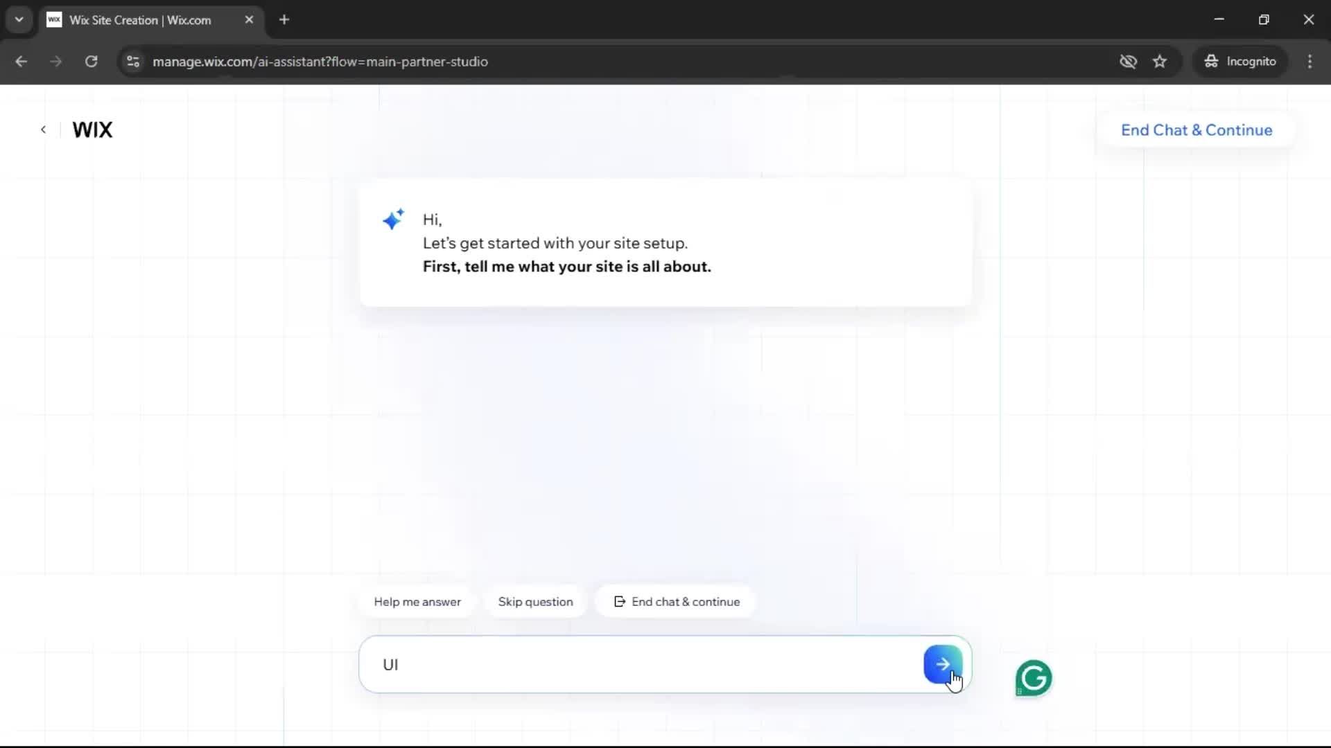 Onboarding screenshot