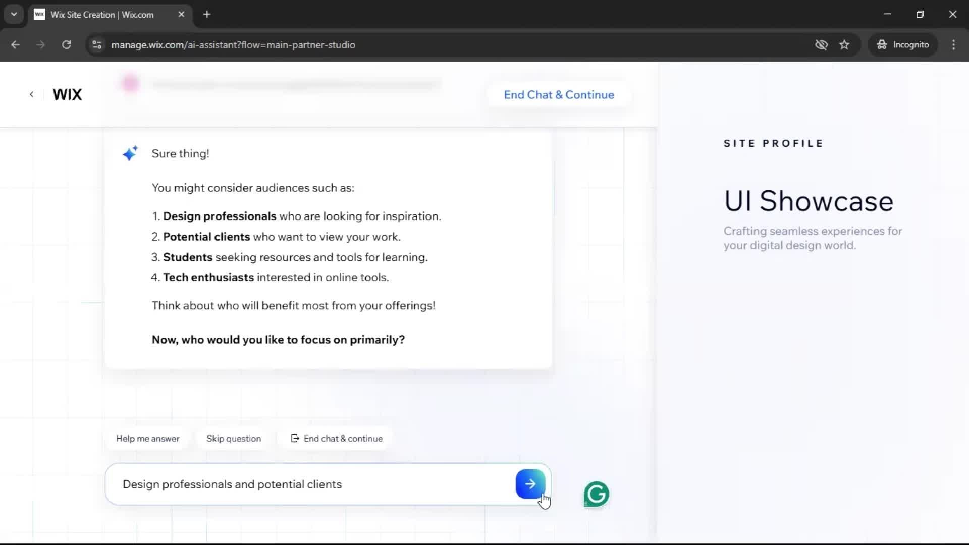 Onboarding screenshot