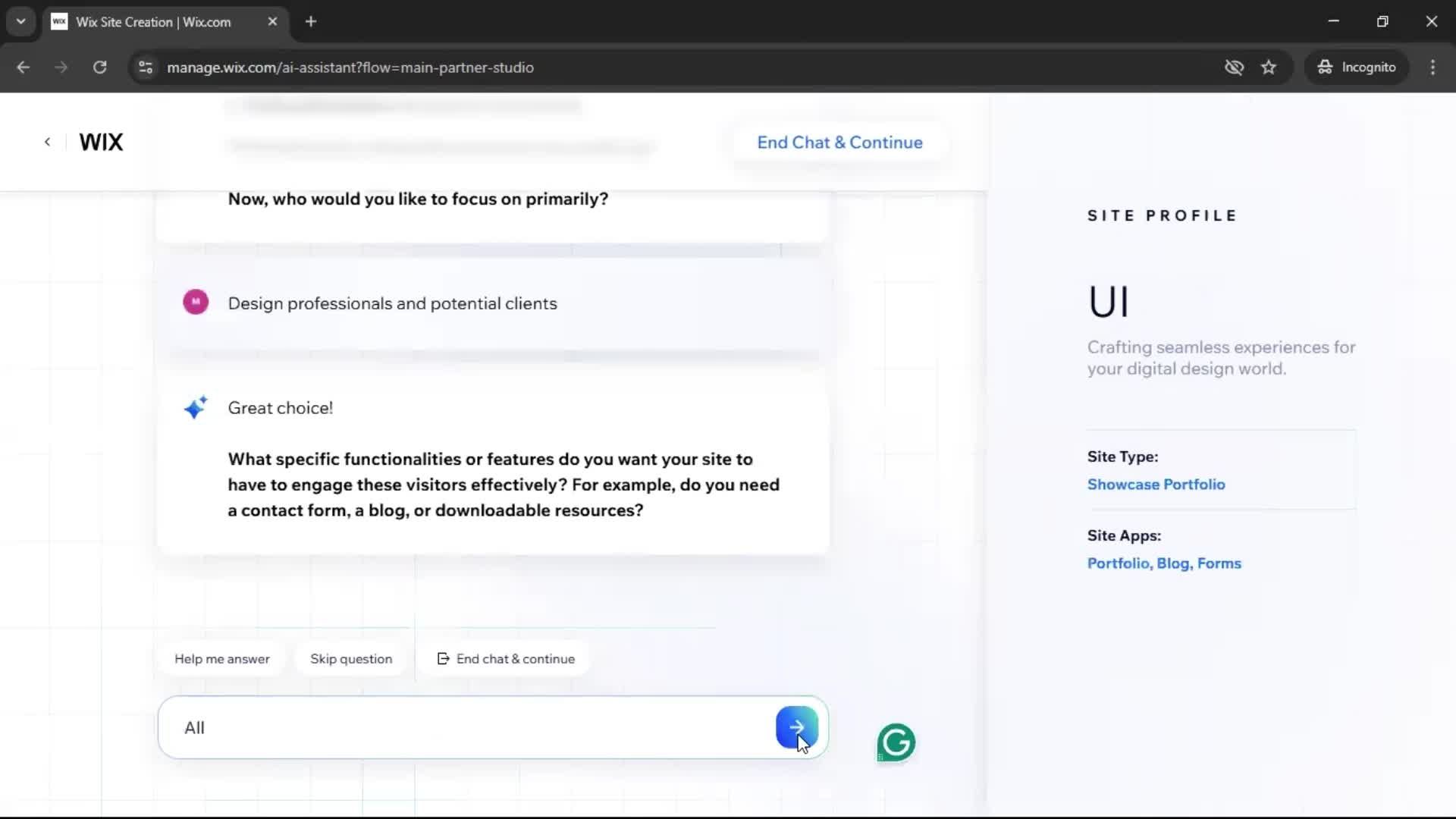 Onboarding screenshot