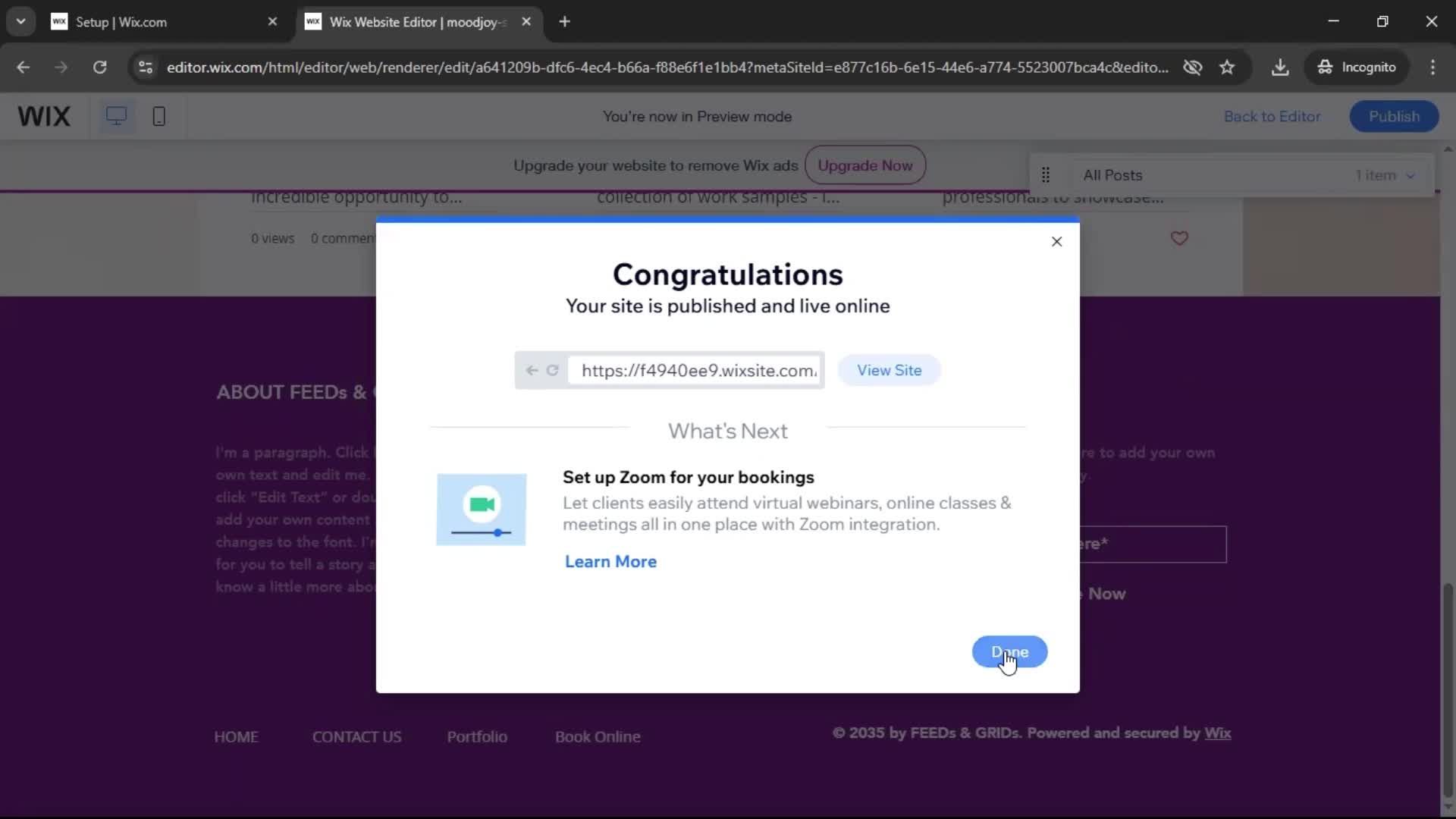 Onboarding on Wix video thumbnail