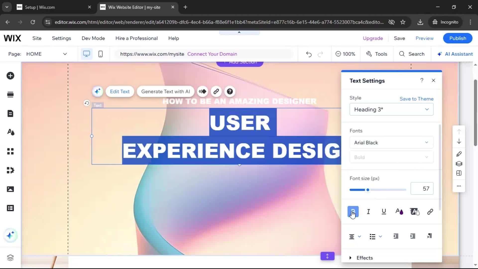 Onboarding screenshot