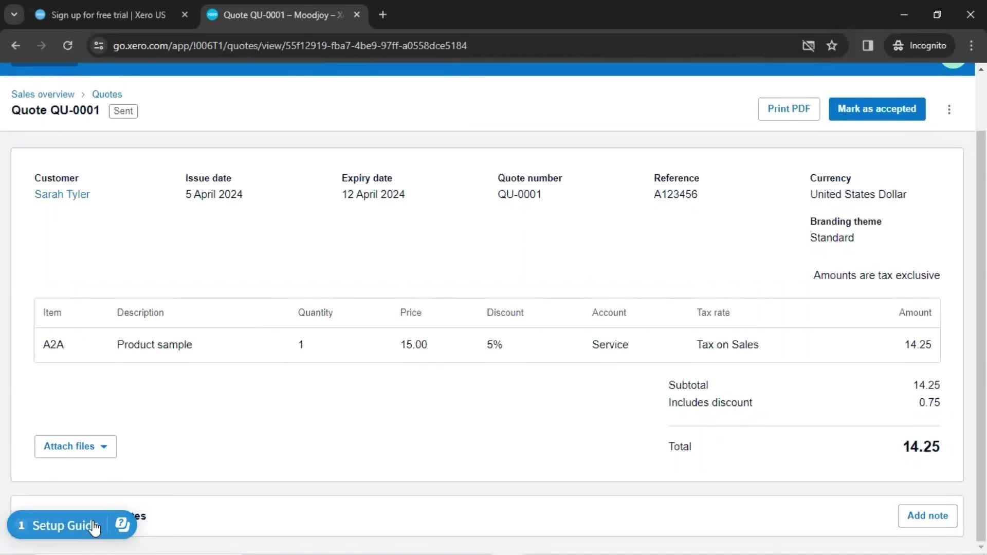 Onboarding screenshot