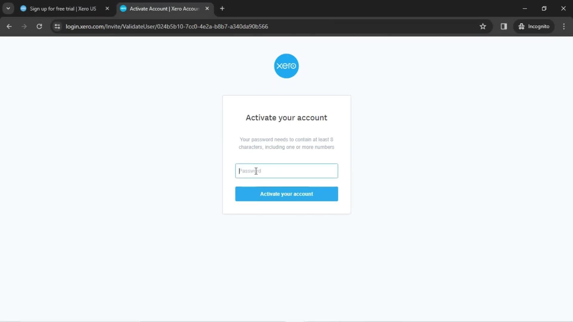 Onboarding screenshot