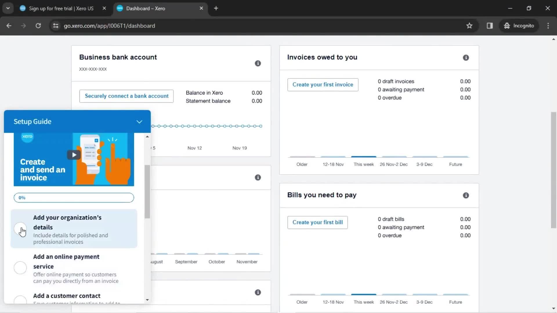 Onboarding screenshot