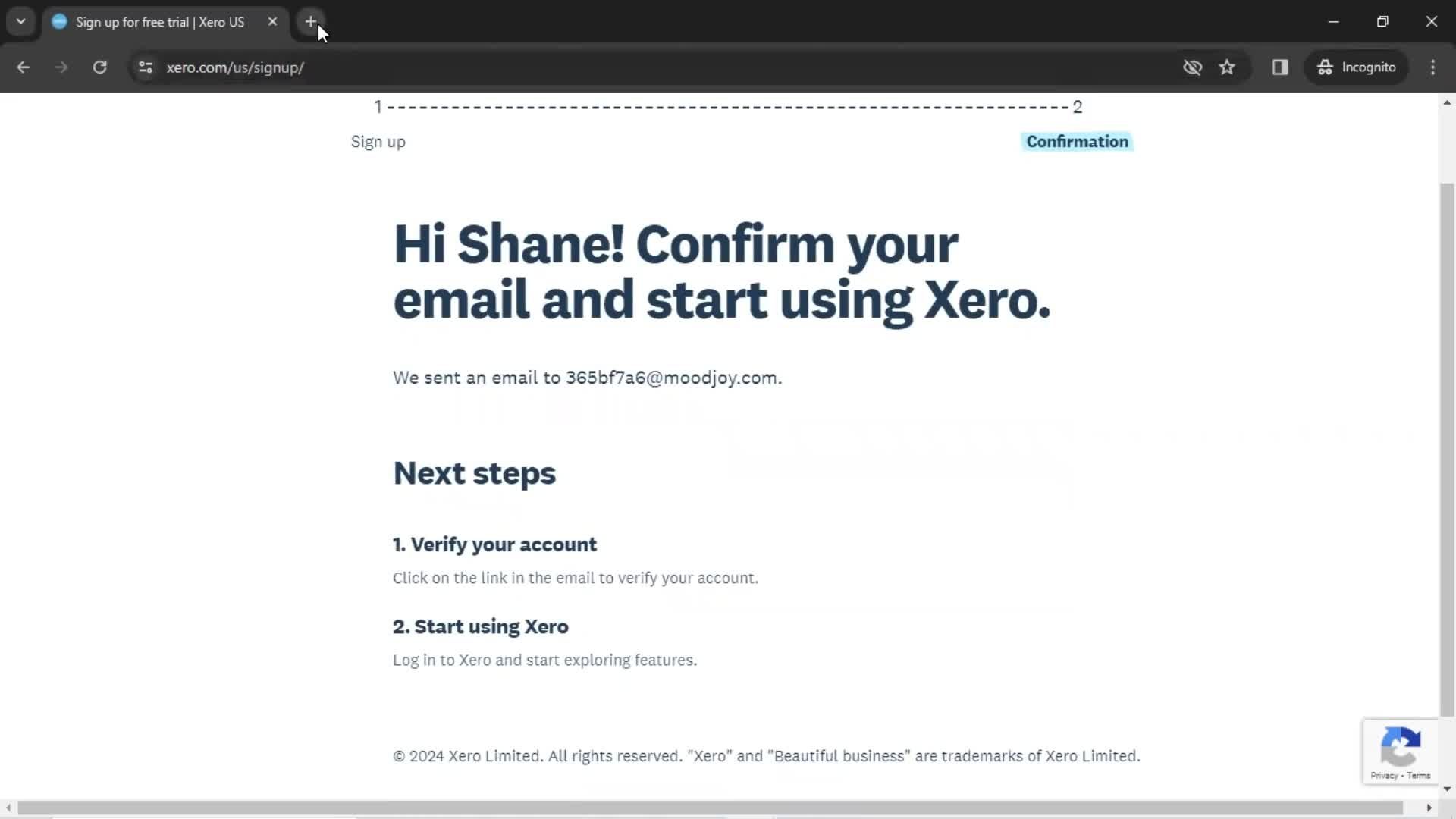 Onboarding screenshot