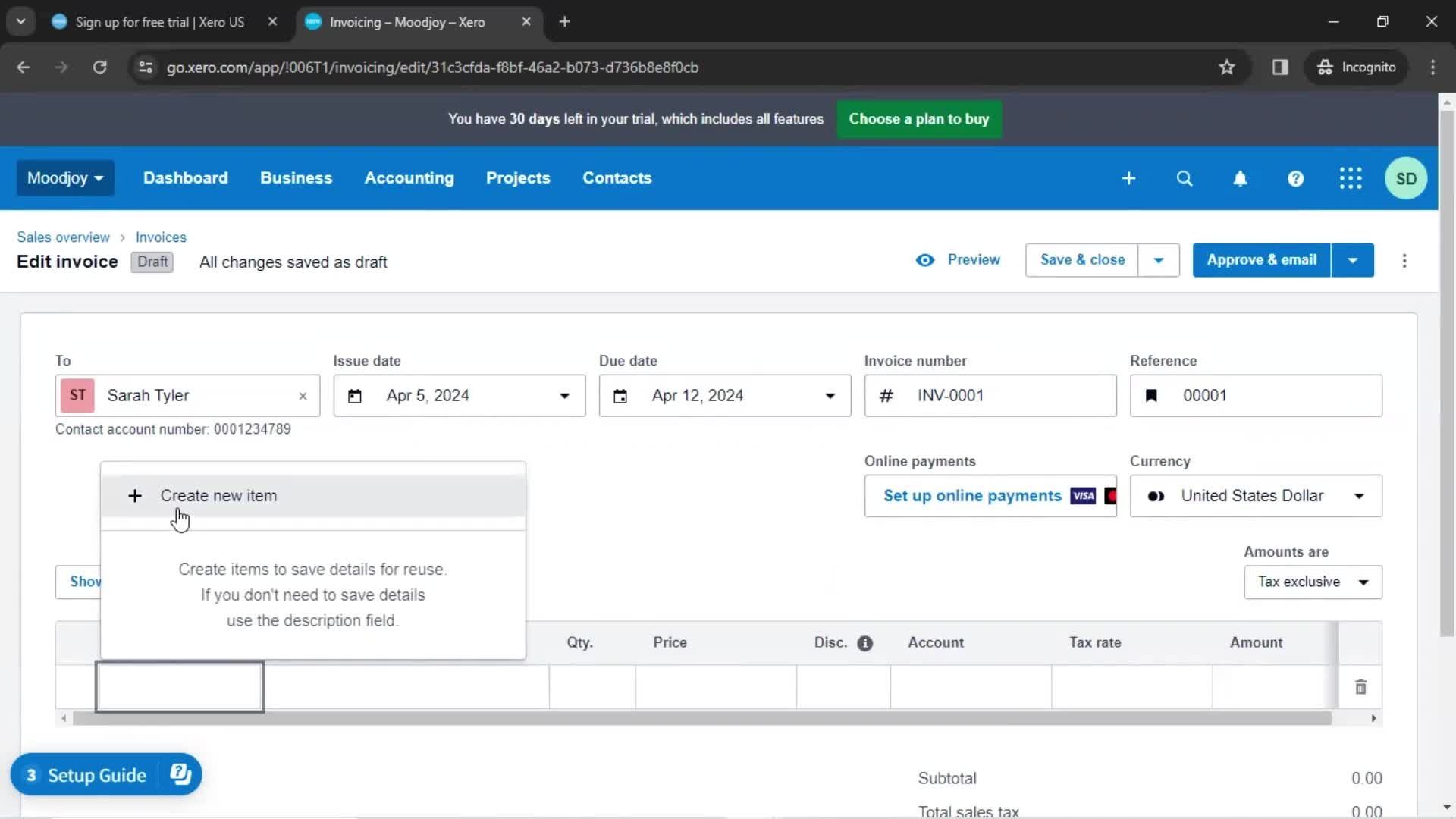 Onboarding screenshot