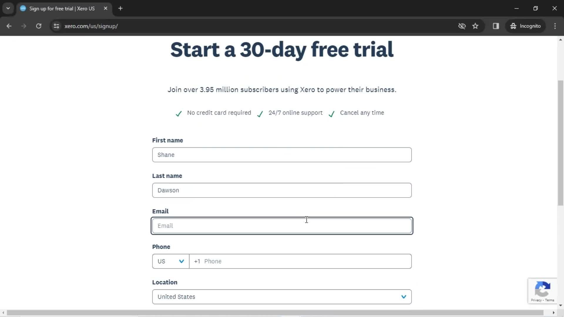 Onboarding screenshot