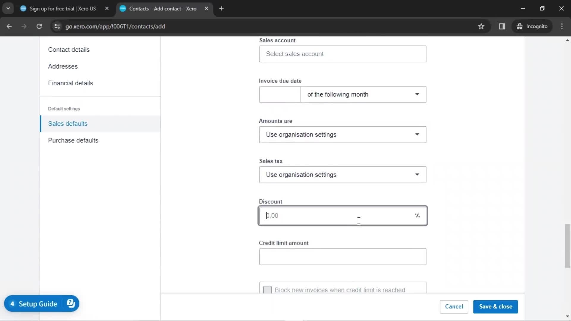 Onboarding screenshot