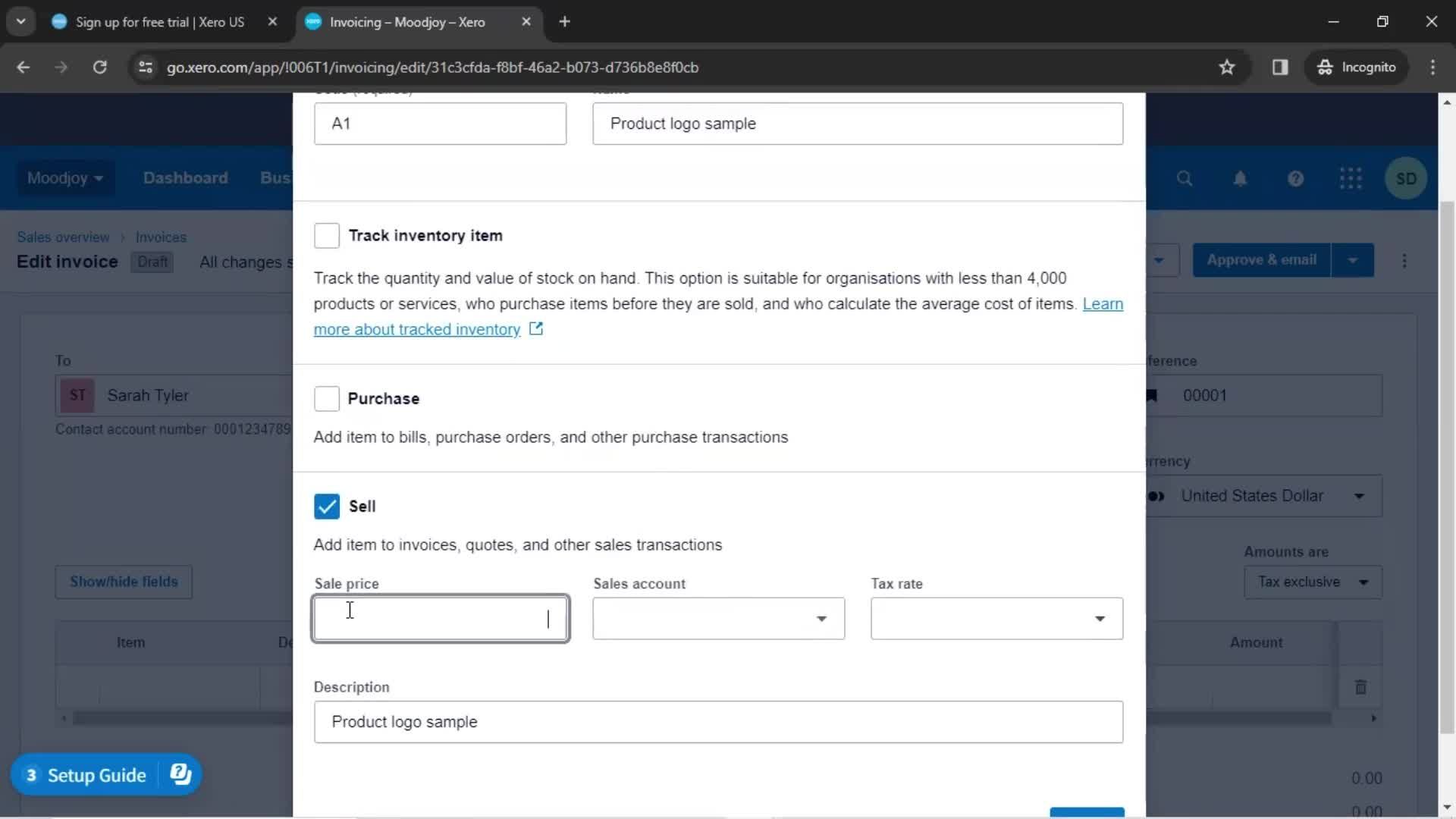 Onboarding screenshot