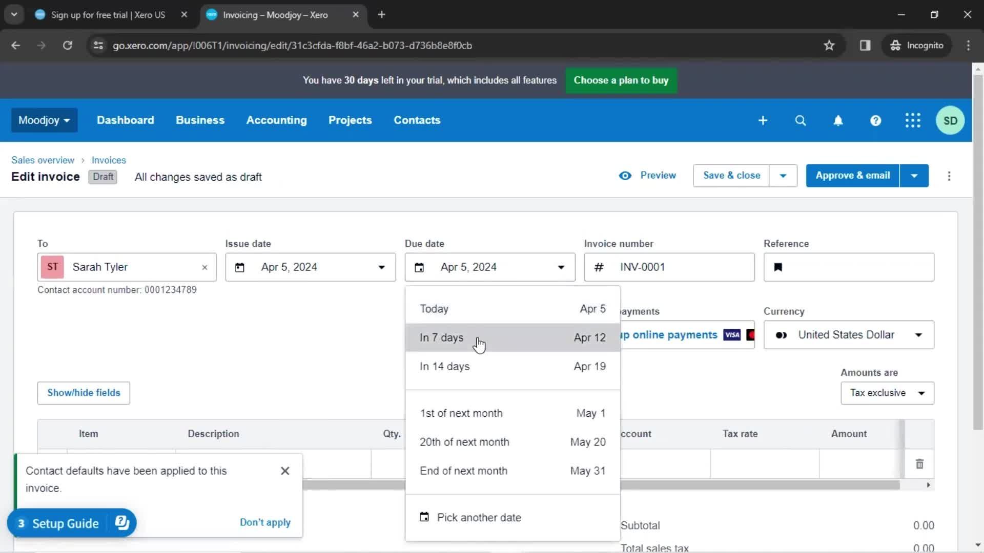 Onboarding screenshot