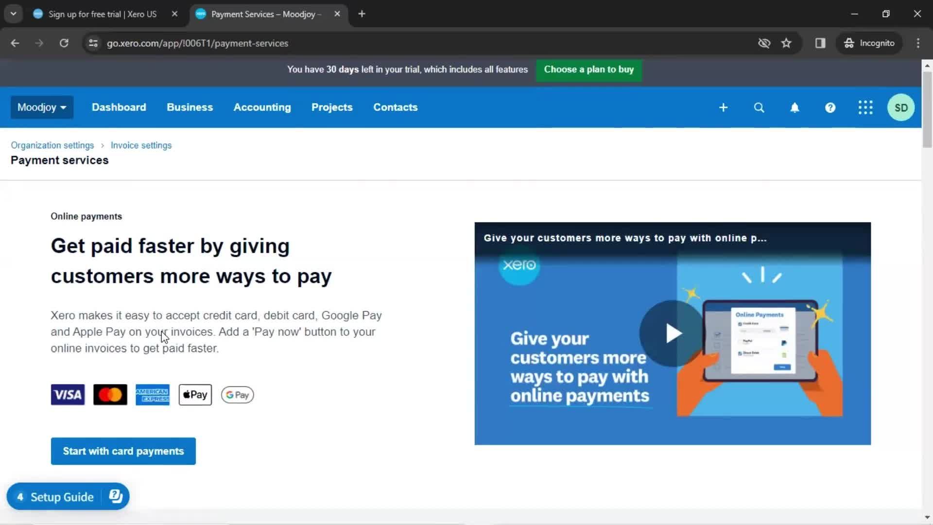 Onboarding screenshot