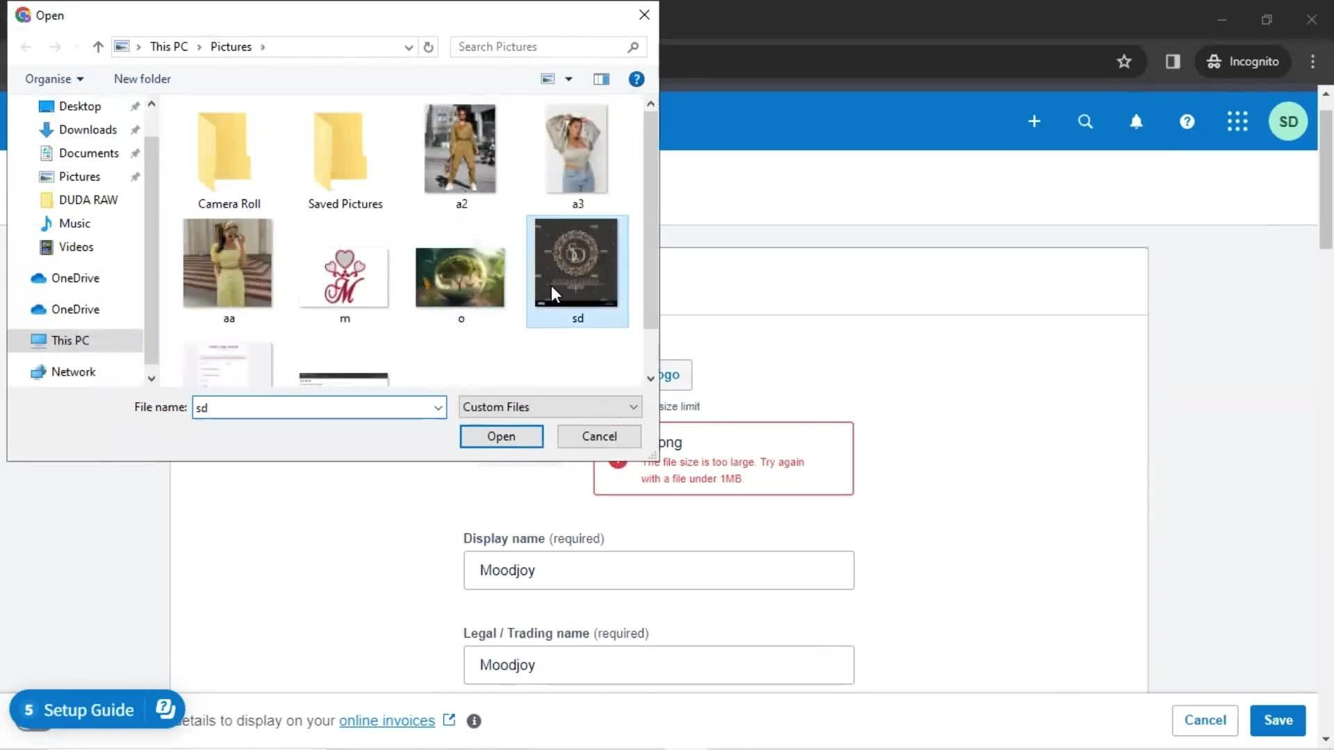 Onboarding screenshot