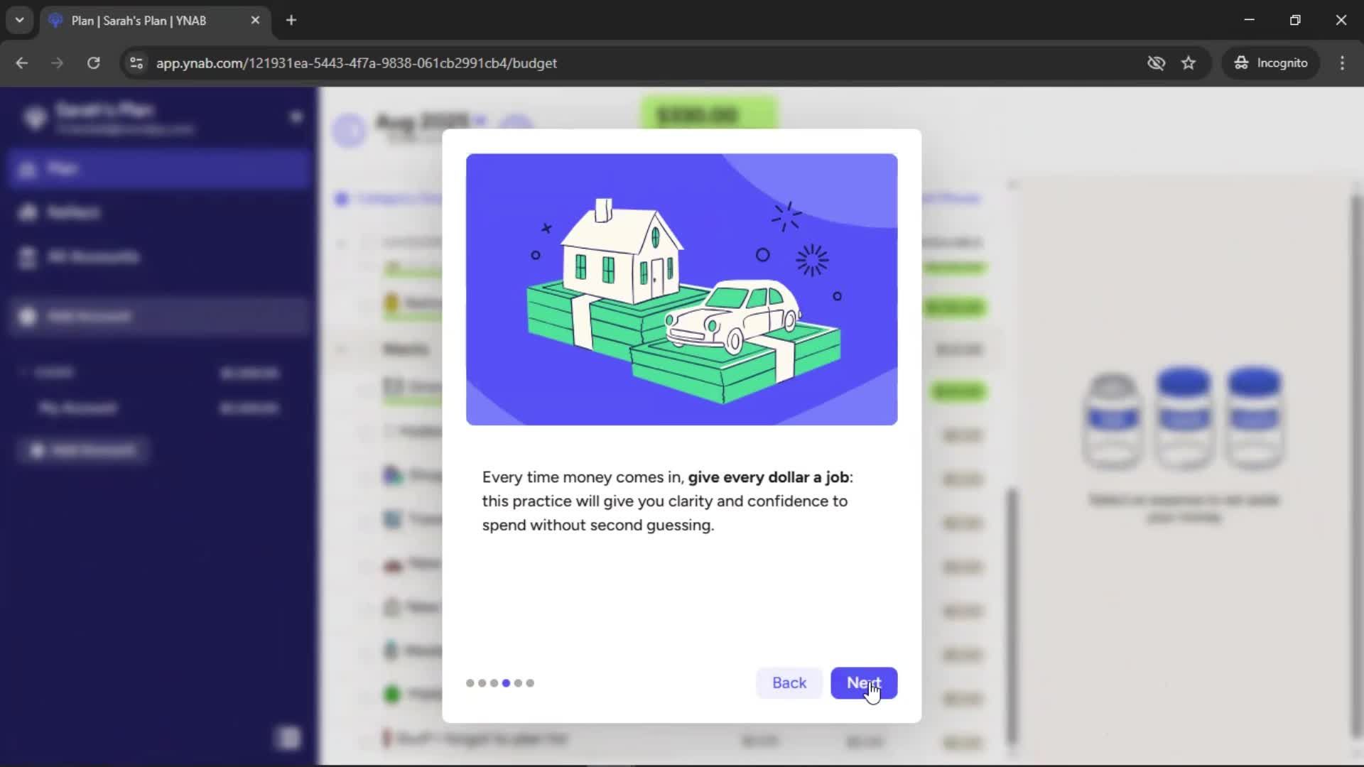 Onboarding screenshot