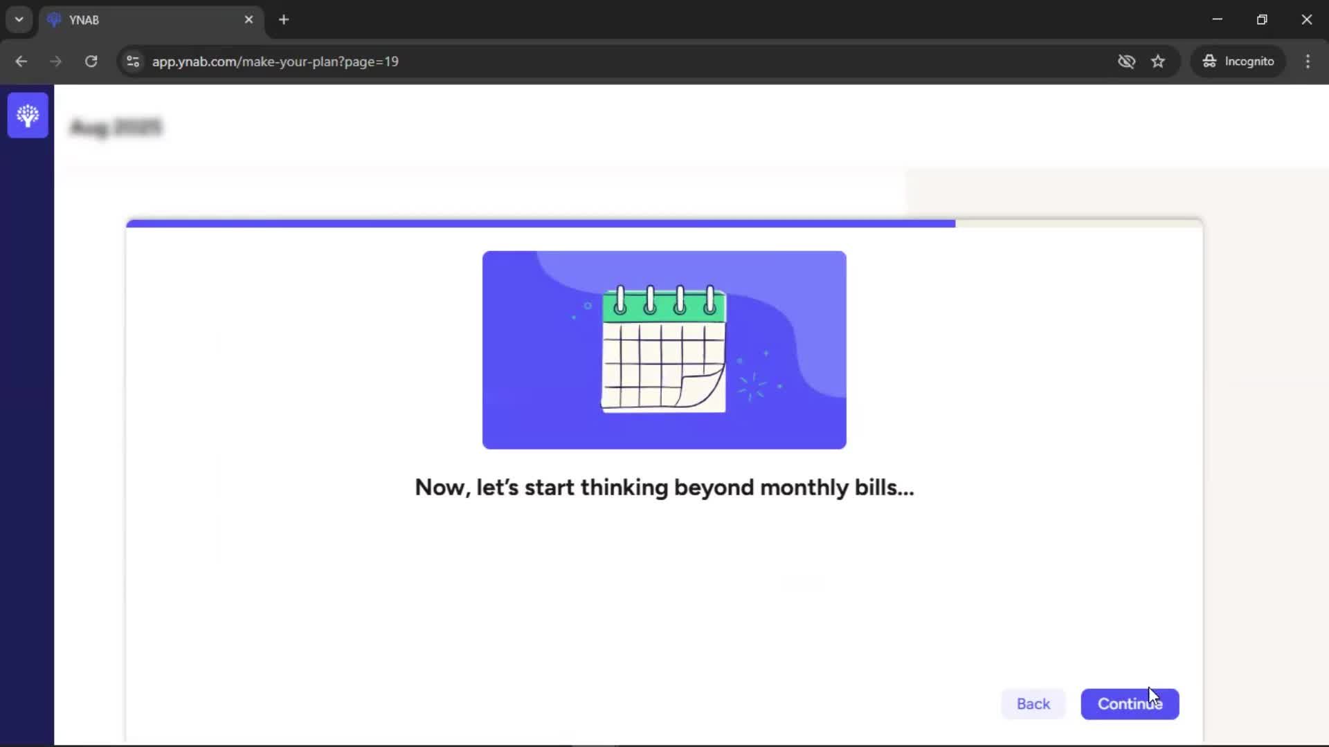Onboarding screenshot