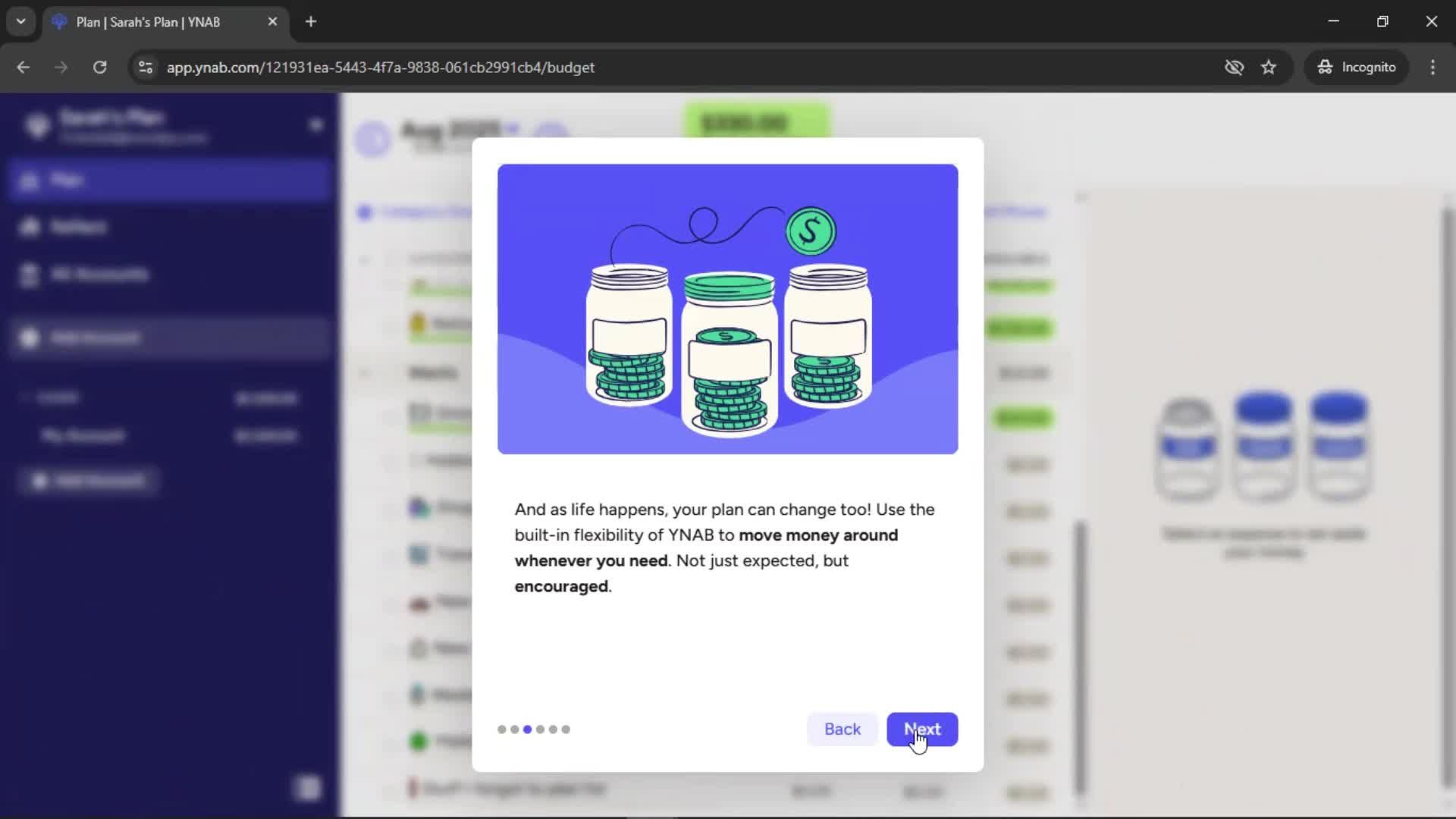 Onboarding screenshot