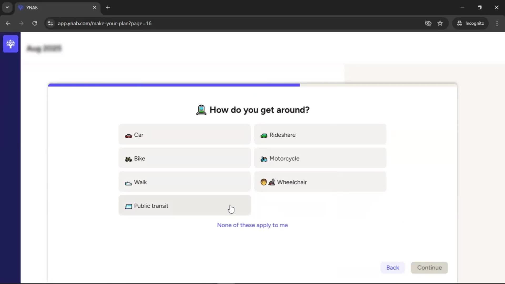 Onboarding screenshot