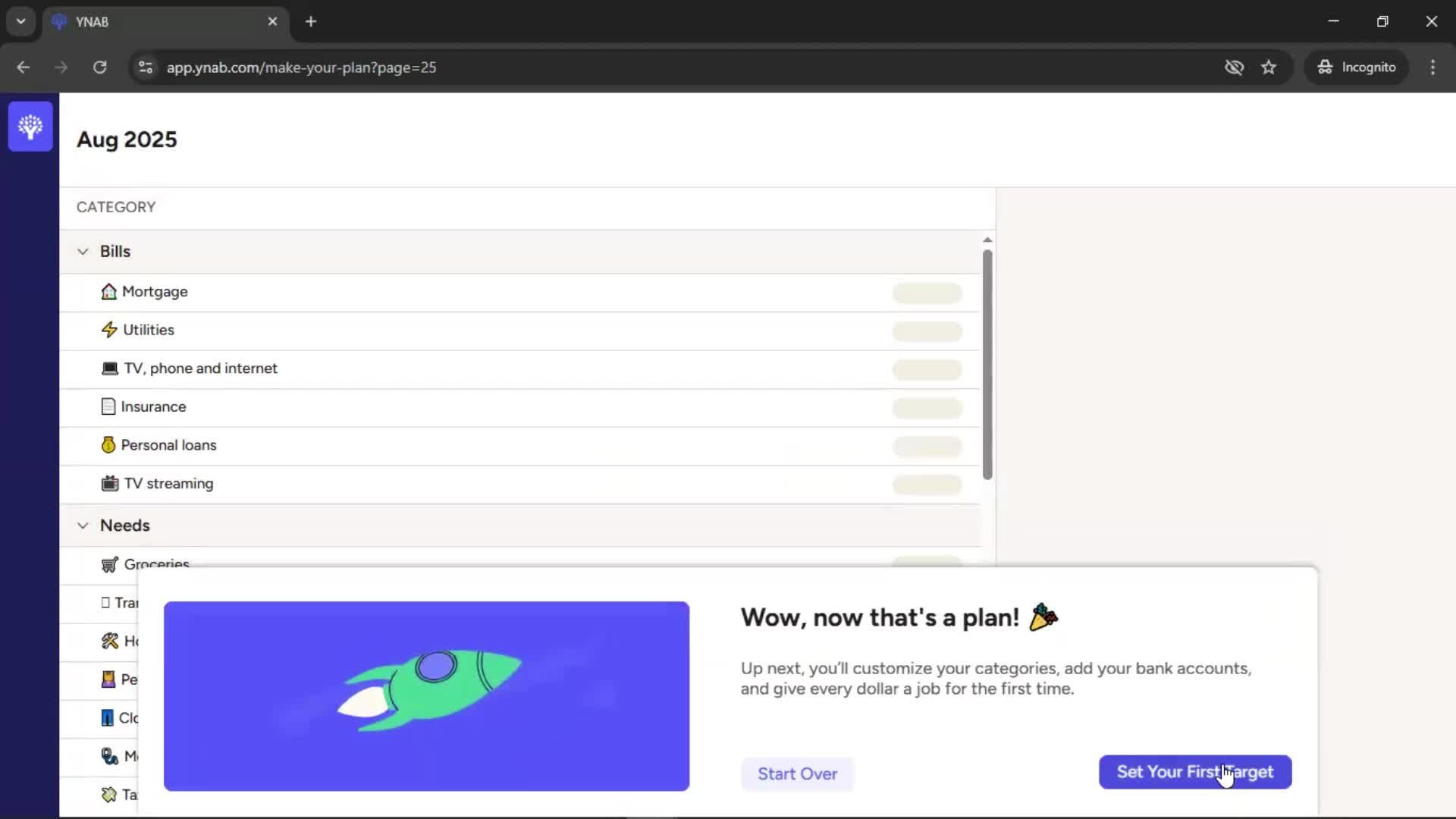 Onboarding screenshot