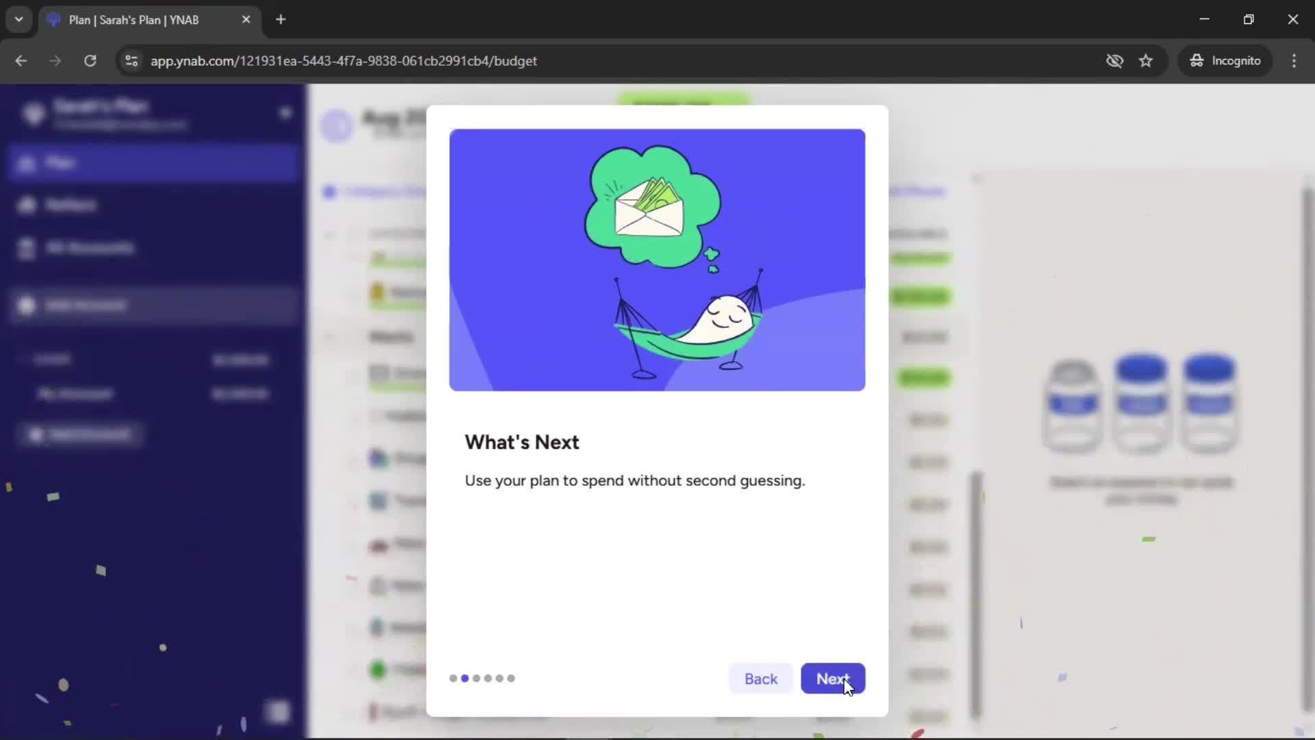 Onboarding screenshot