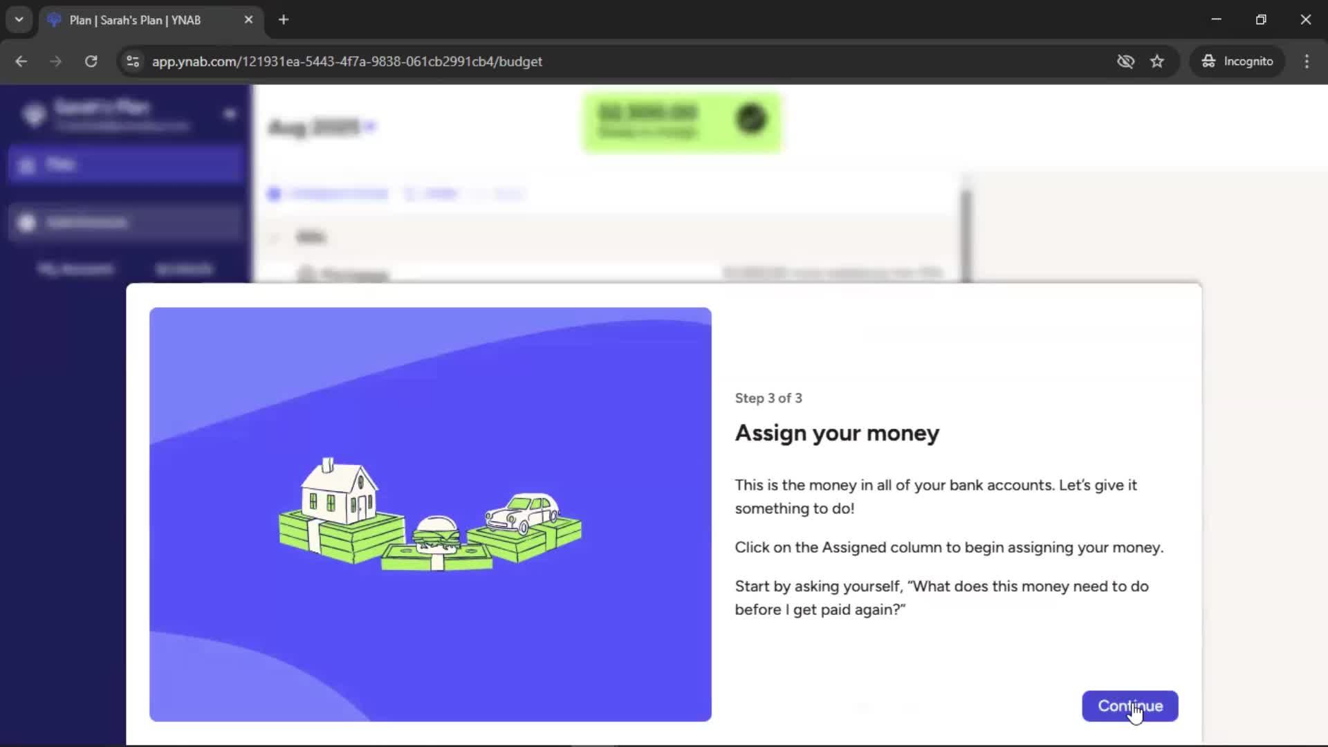 Onboarding screenshot