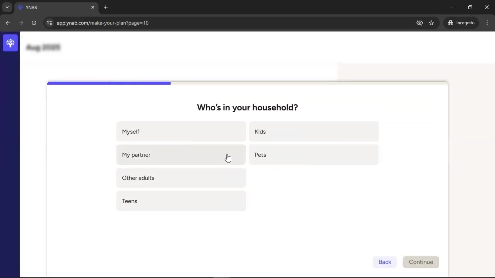 Onboarding screenshot