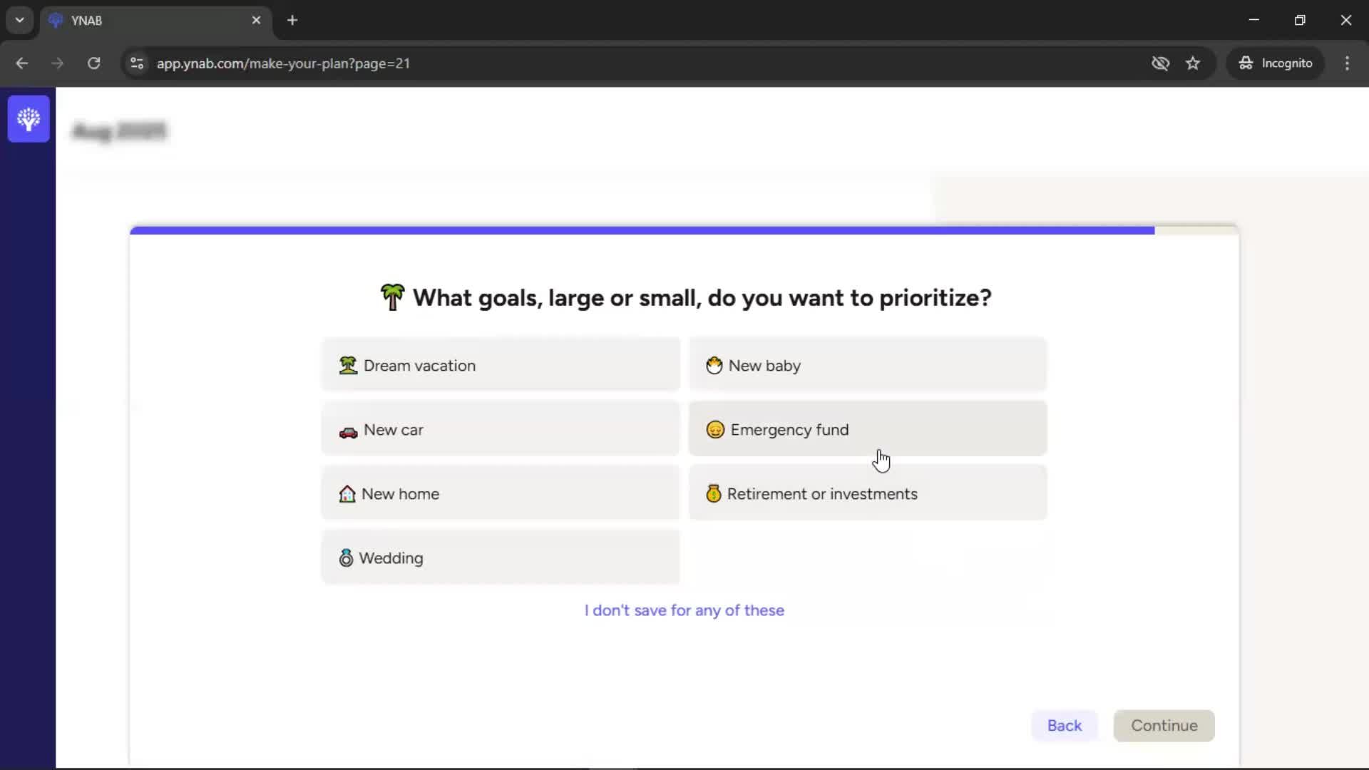 Onboarding screenshot