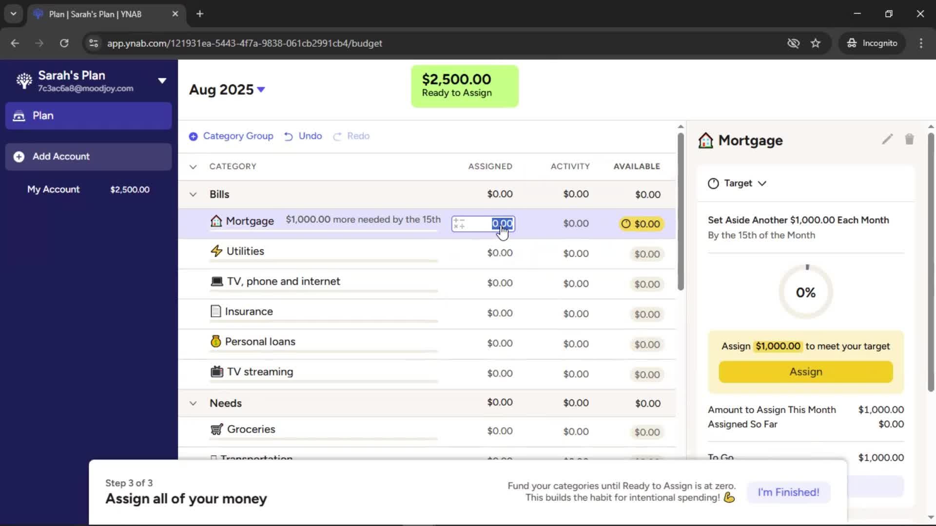 Onboarding screenshot