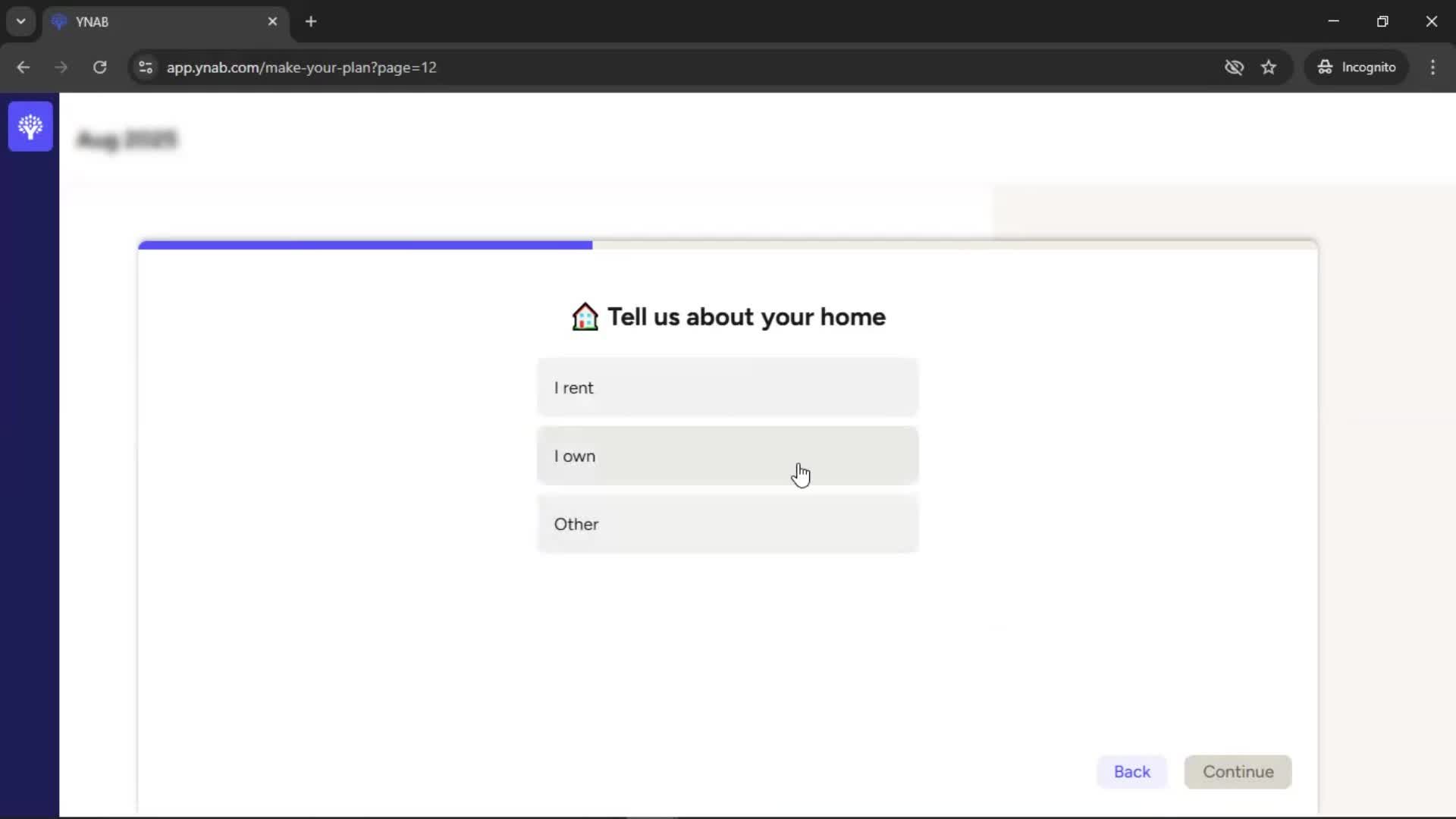 Onboarding screenshot