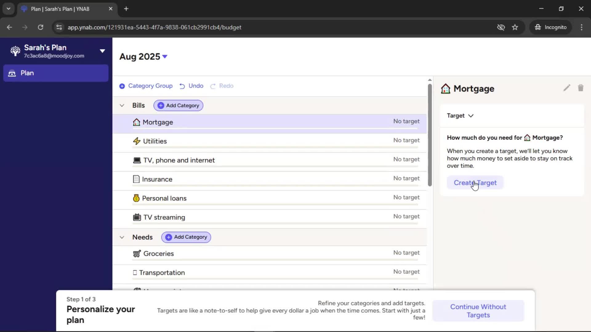 Onboarding screenshot