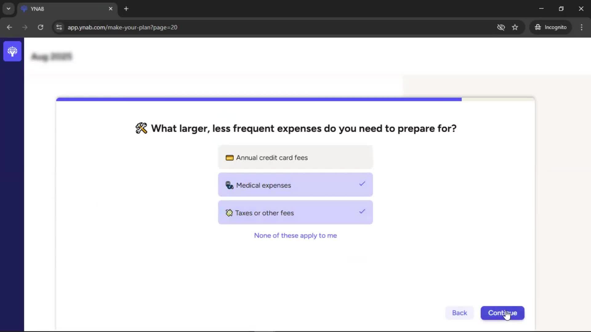 Onboarding screenshot
