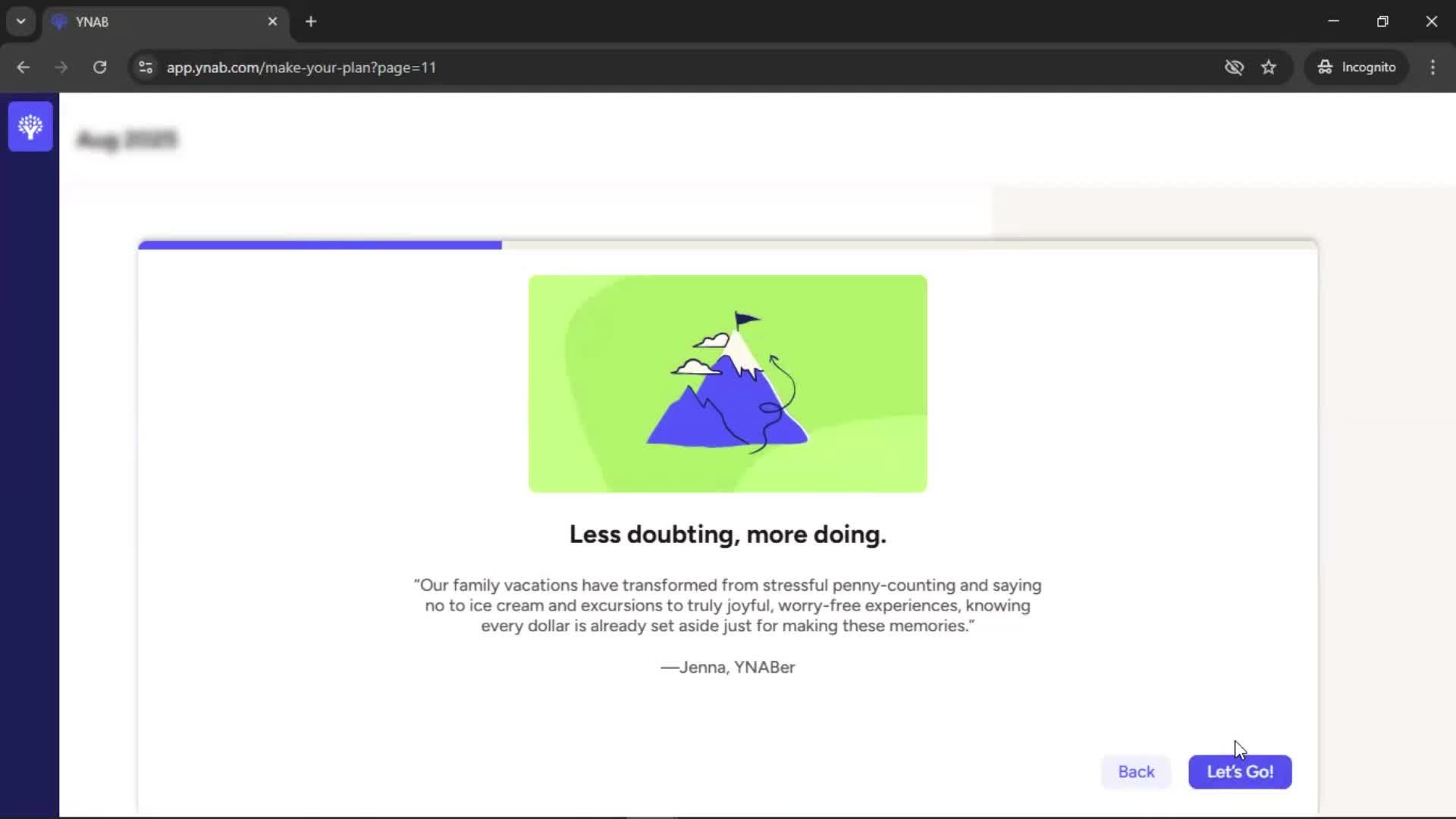 Onboarding screenshot