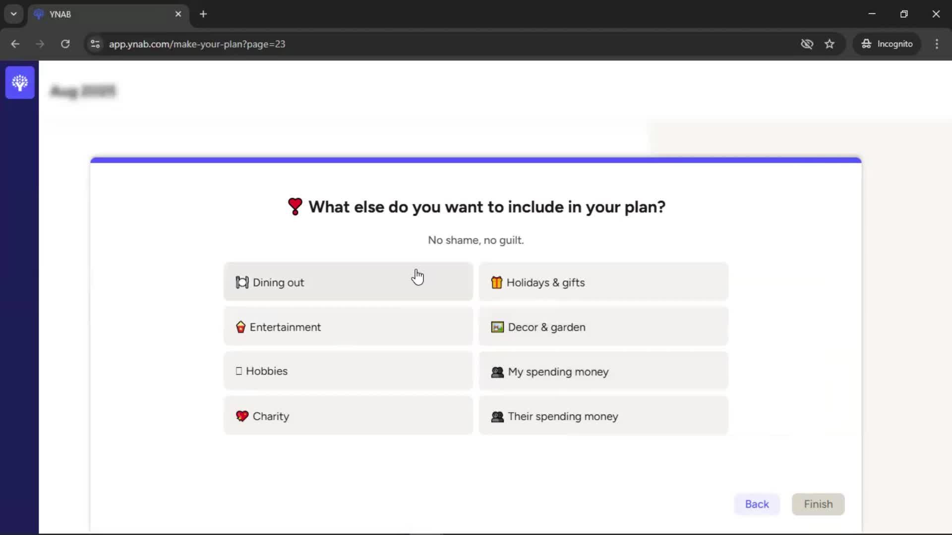 Onboarding screenshot