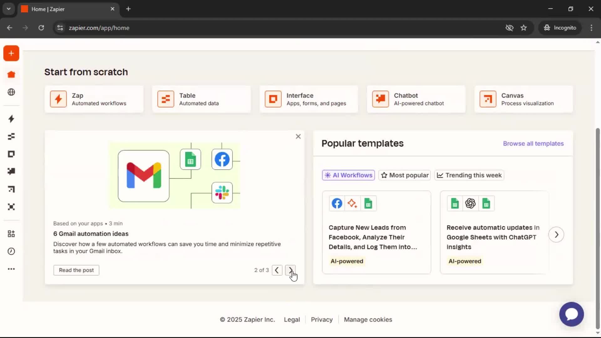 Onboarding screenshot