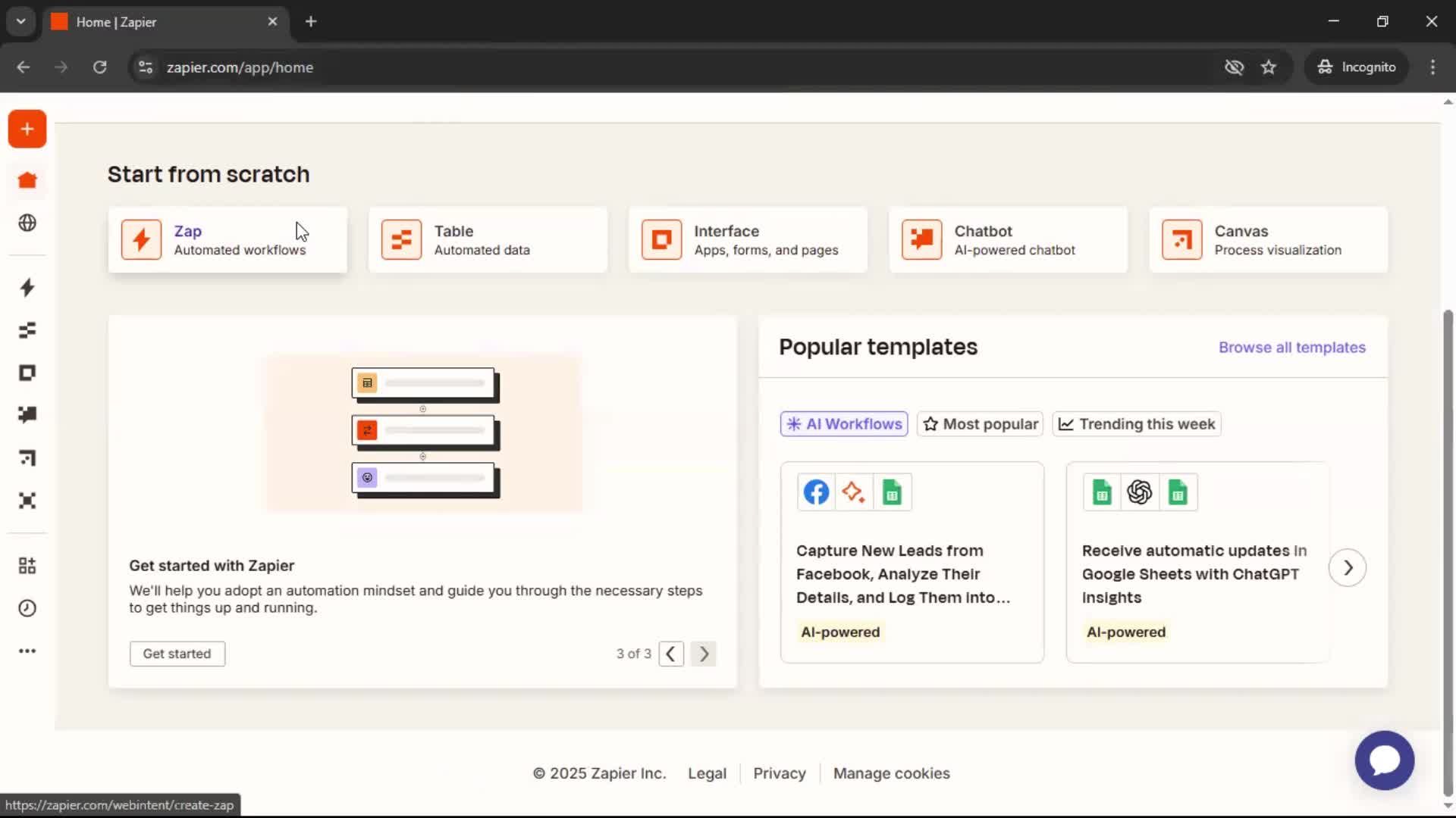 Onboarding screenshot