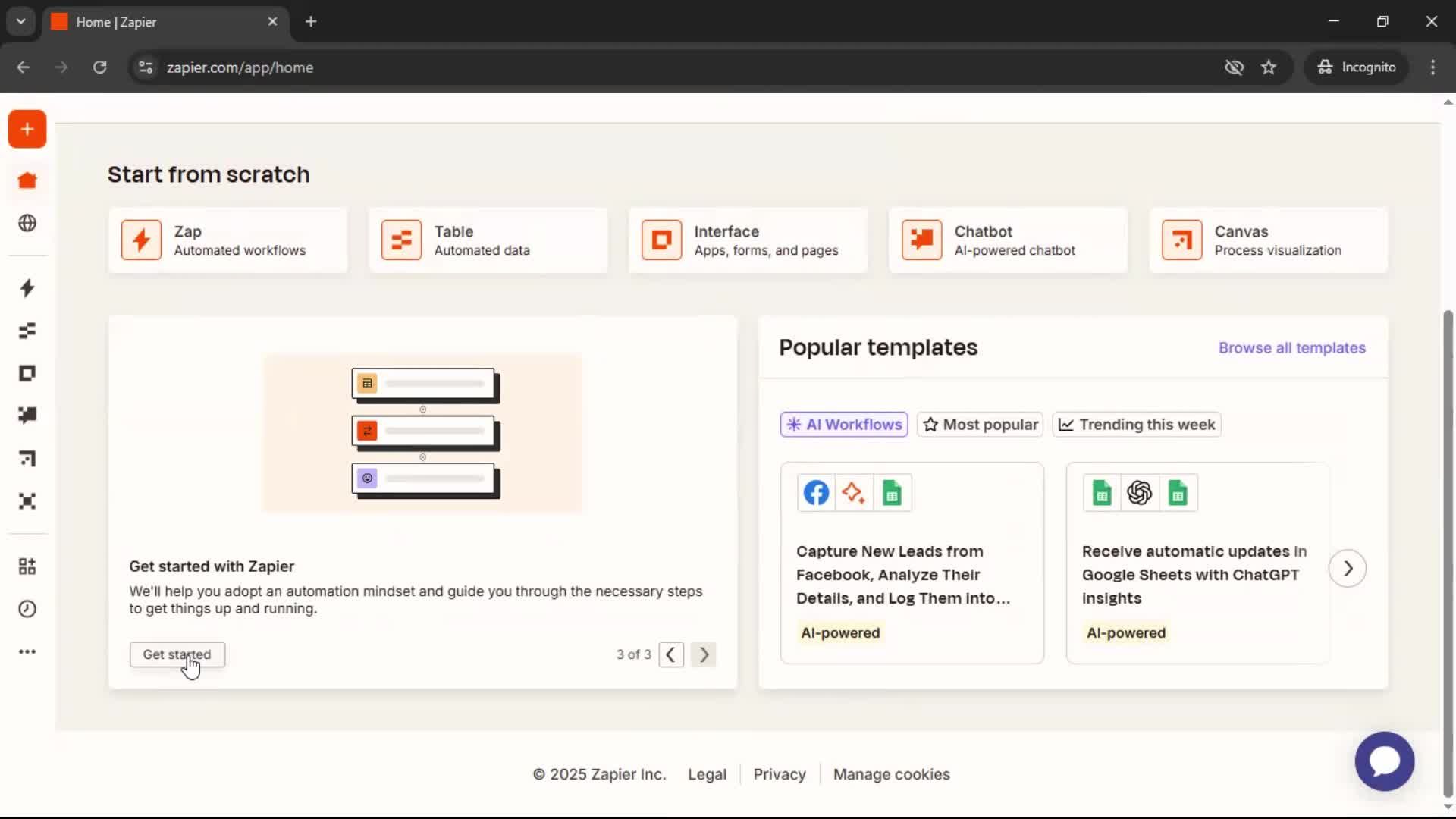 Onboarding screenshot