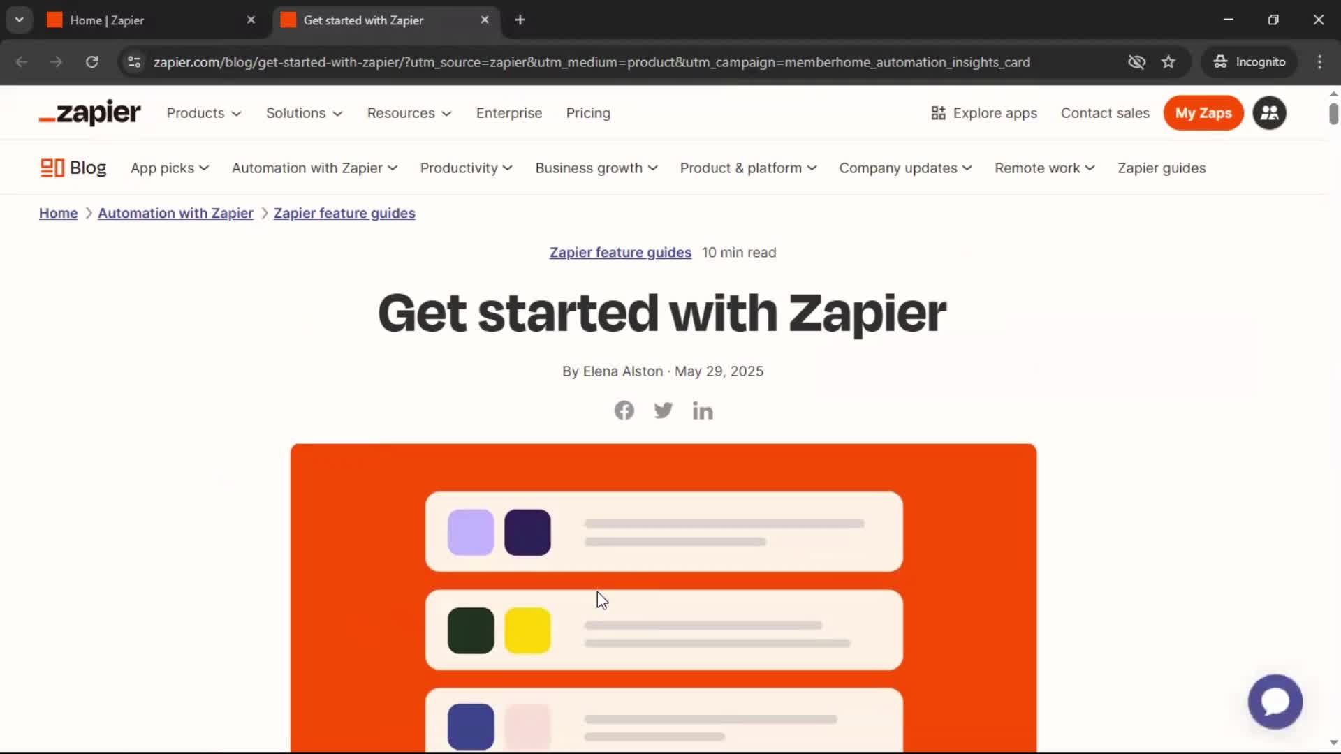 Onboarding on Zapier video thumbnail