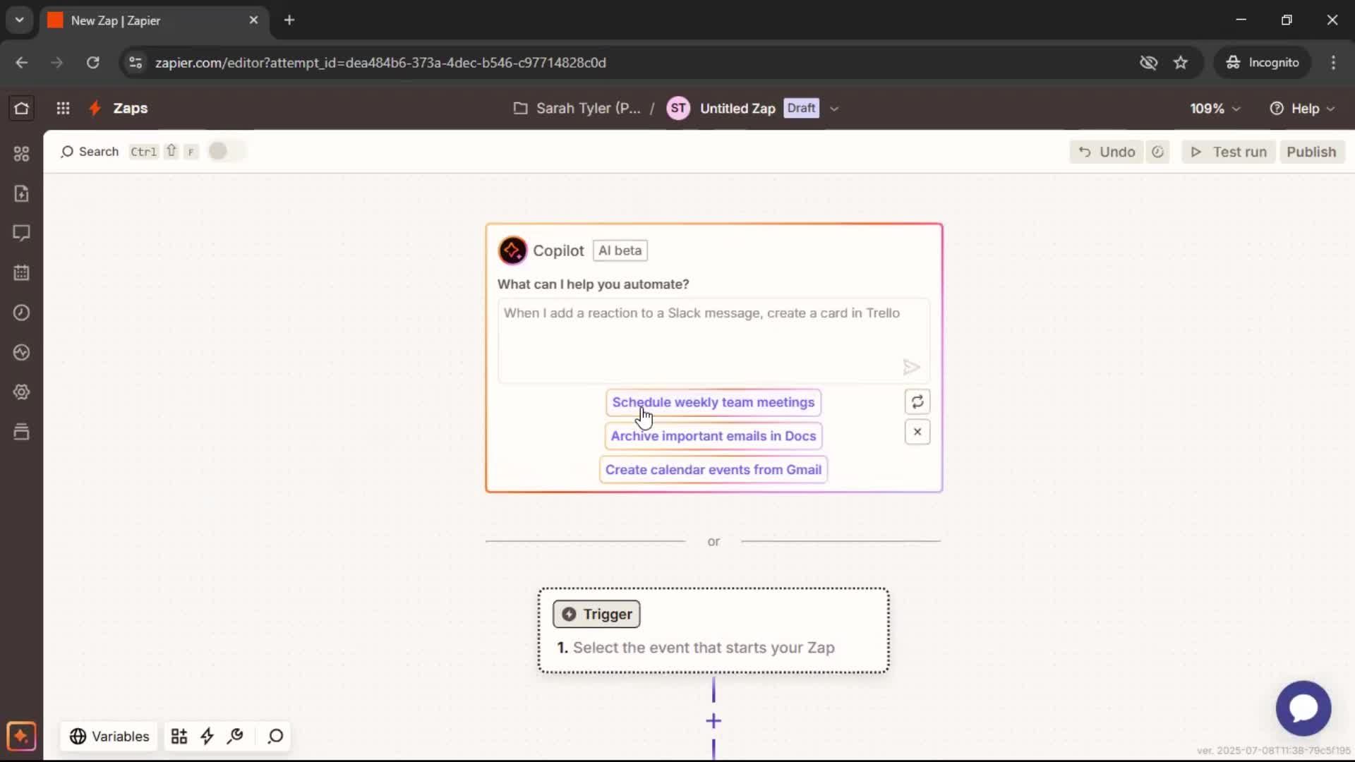 Onboarding screenshot