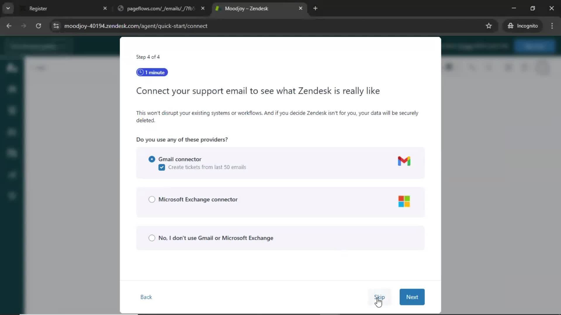 Onboarding screenshot