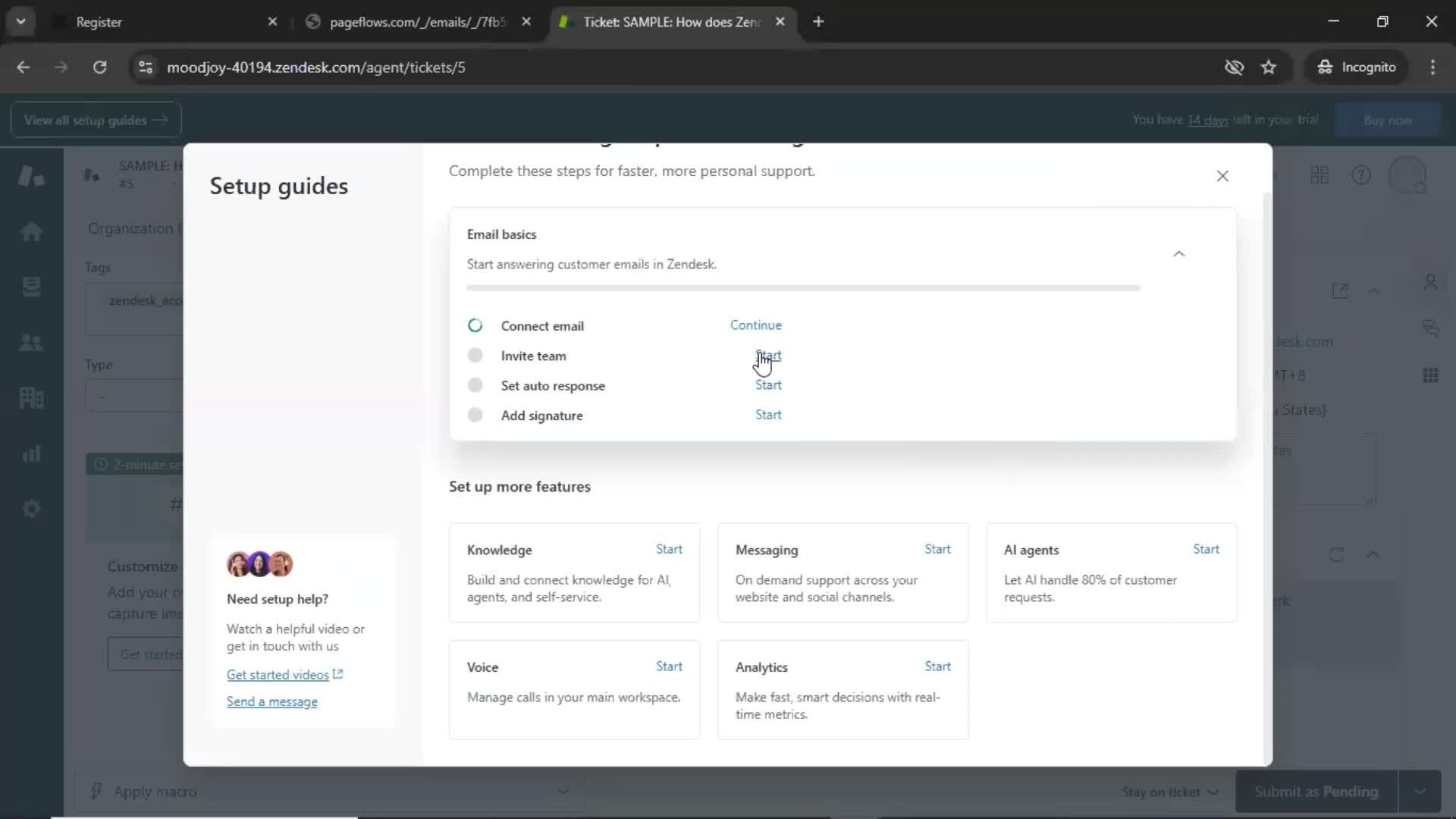 Onboarding screenshot