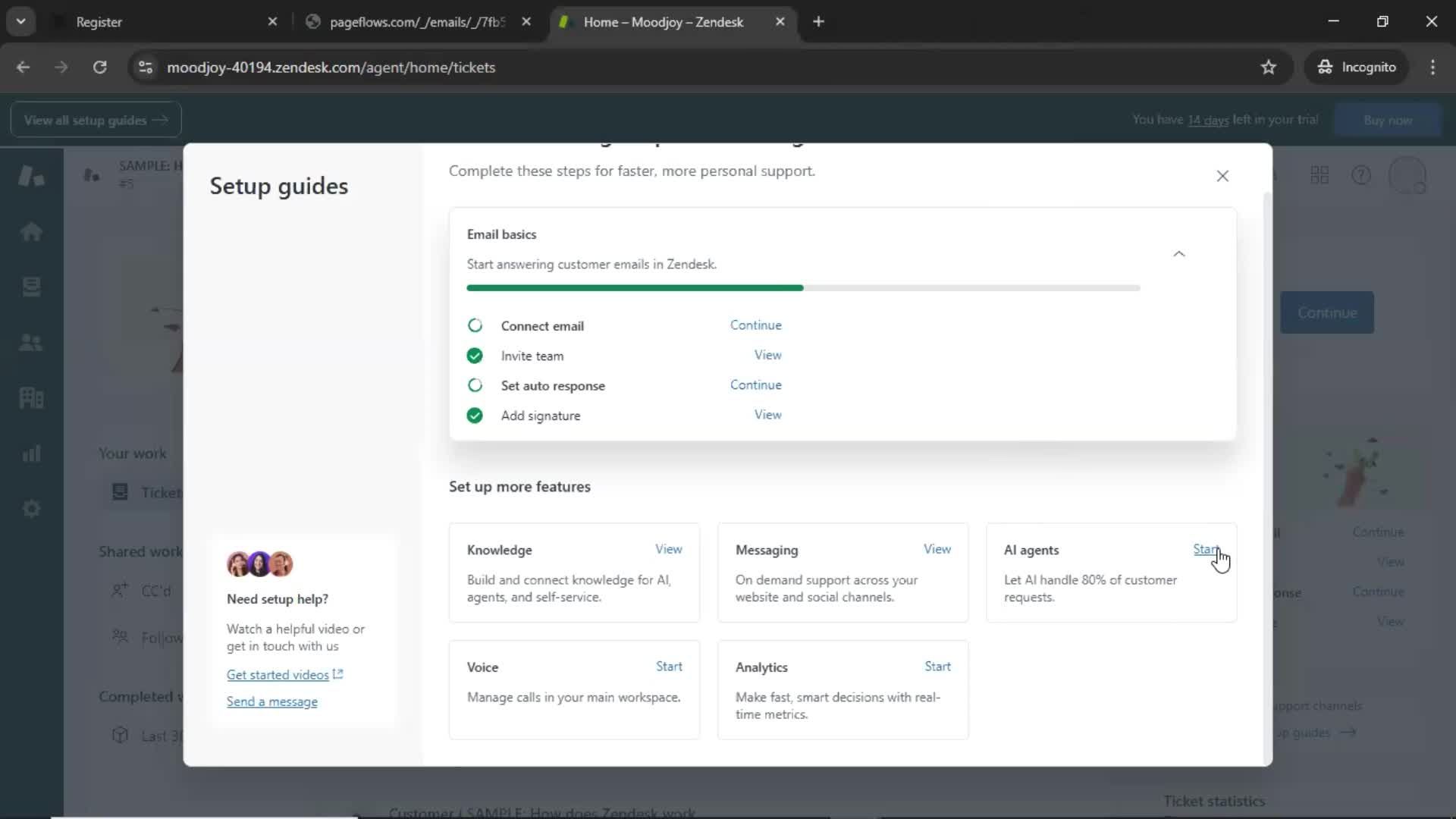 Onboarding screenshot