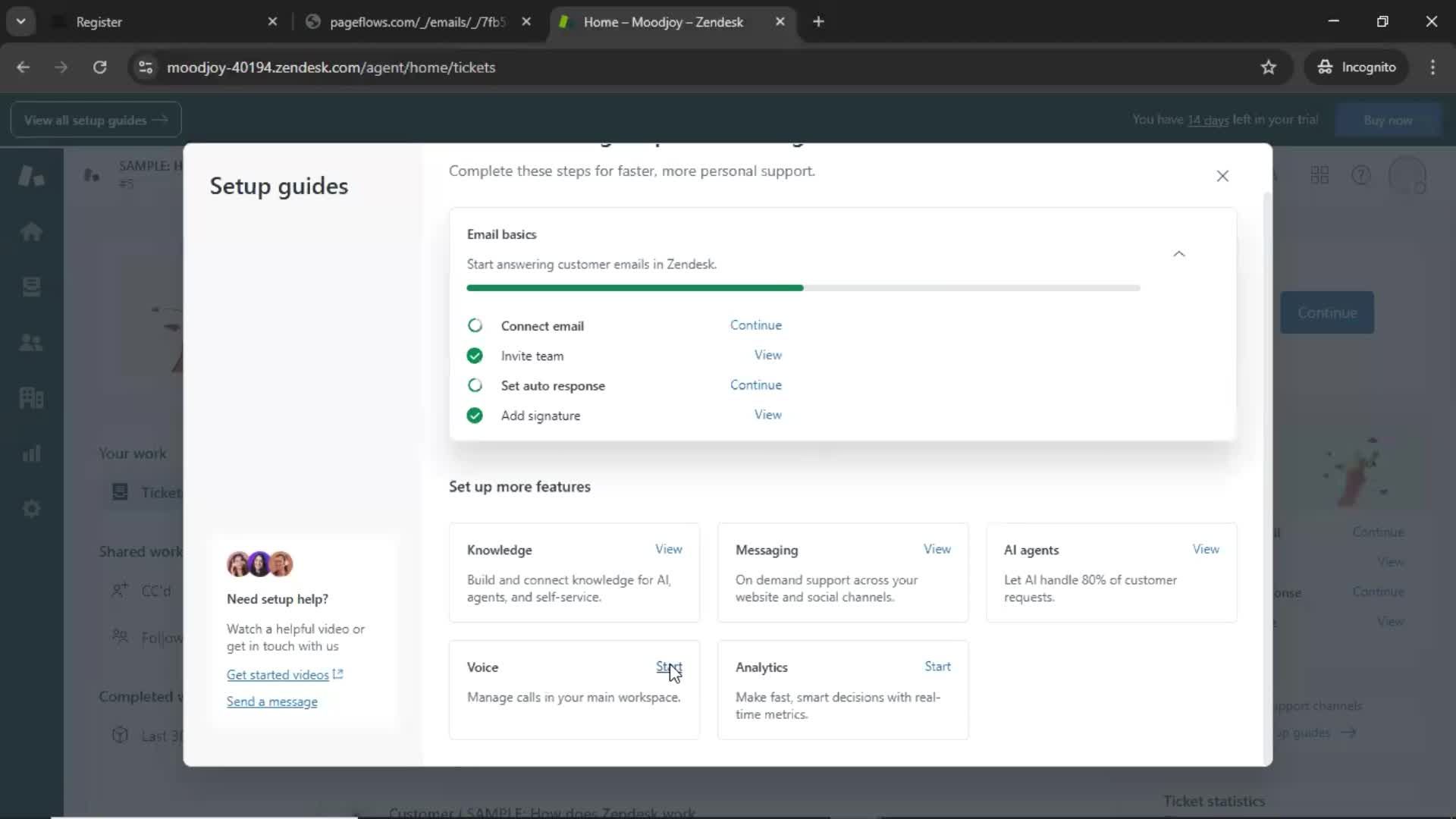 Onboarding screenshot