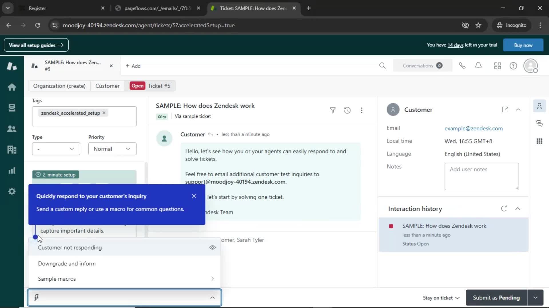 Onboarding screenshot